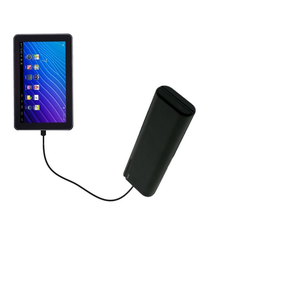 Portable AA Battery Pack for DOPO GS-918 9-Inch Tablet - 4 AA Batteries Emergency Charger with TipExchange Technology | Perfect for Travel, Camping & Power Outages