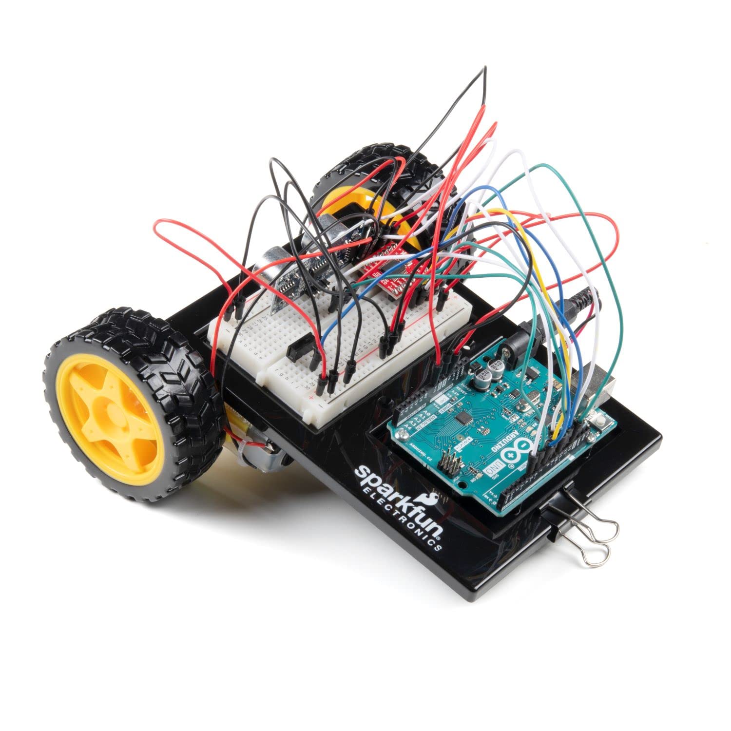 SparkFun Inventors Kit v4.1 for Arduino Uno (SIK) - Complete Beginner Electronics & Coding Kit for Ages 10+ | Learn Programming, Circuits & Robotics | Perfect for STEM Education, Classroom Projects, Makerspace Activities, Home Learning & DIY Experiments | No Soldering Required