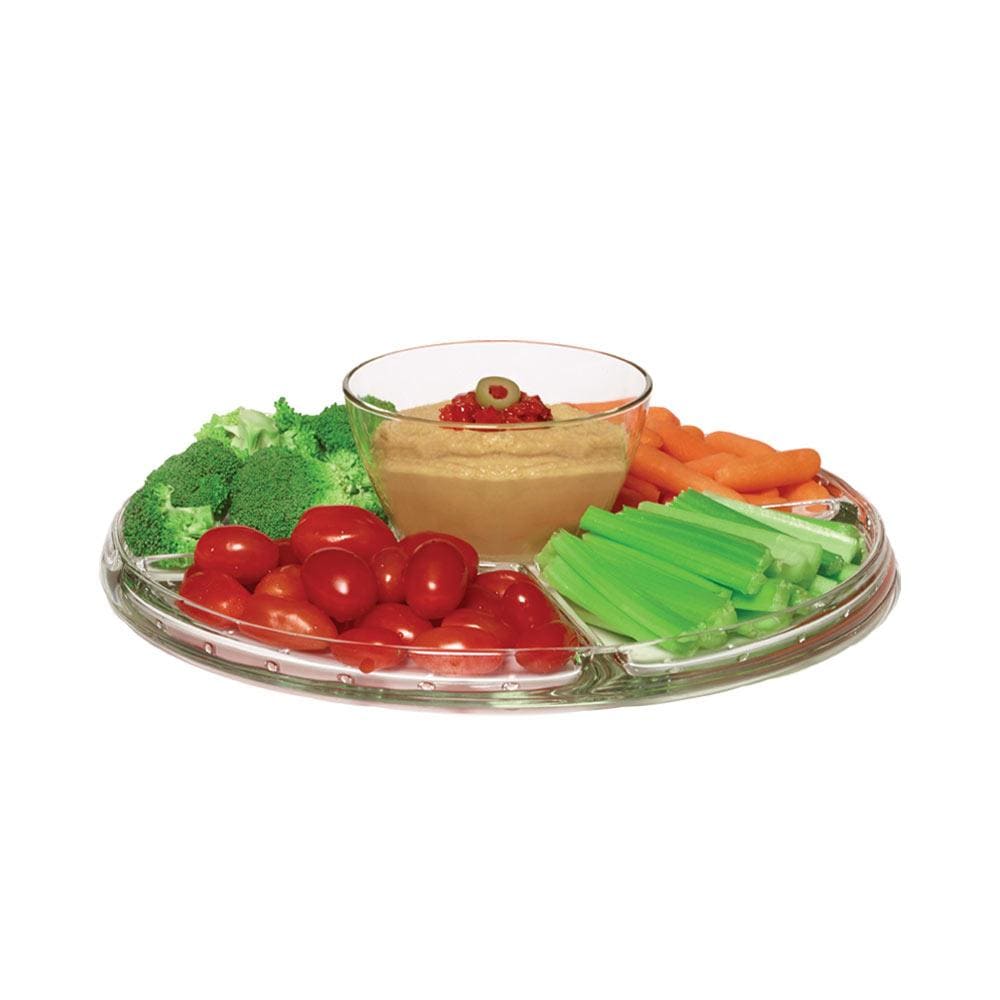 Napoli 4-in-1 Cake Stand with Dome Lid - Elegant Dessert Display for Weddings, Birthdays & Tea Parties