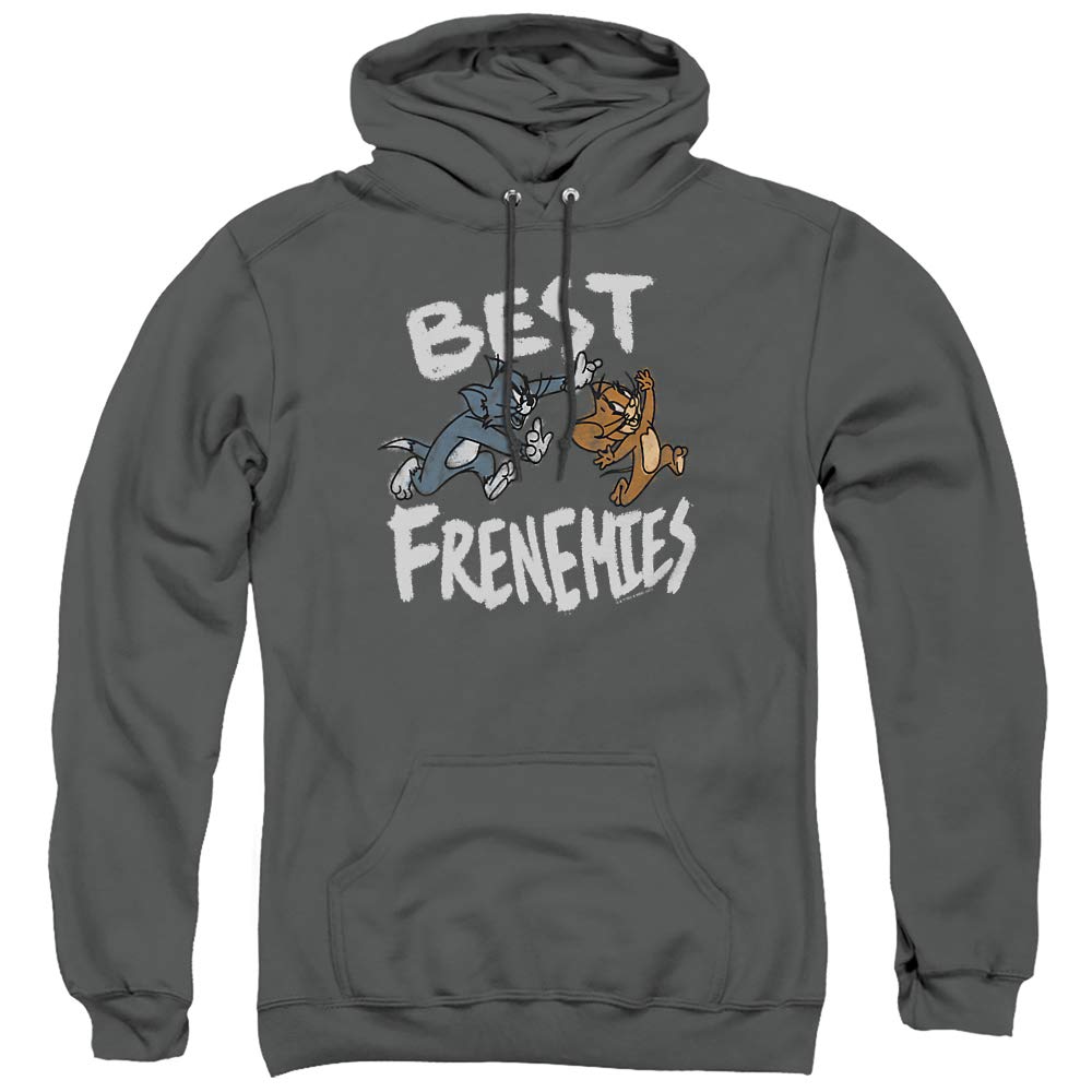 Tom and Jerry Movie Best Frenemies Unisex Pullover Hoodie - Cozy Casual Wear for Men & Women | Perfect for Movie Nights, Gifts & Everyday Outfits