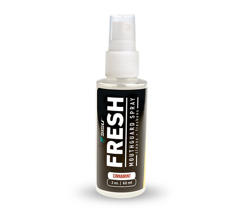 SISU Fresh Mouthguard Spray - Breath Freshener & Oral Care for Athletes, Travel & Daily Use - Mint Flavor for Fresh Breath On-The-Go