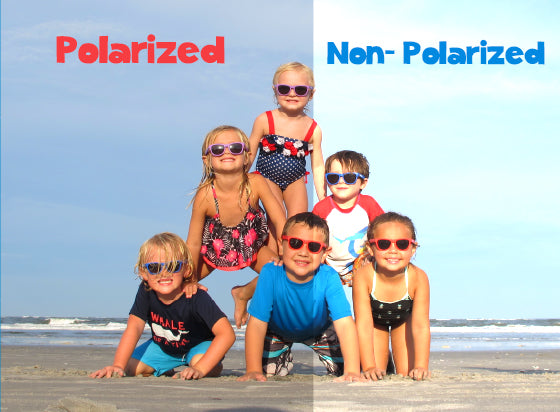 Polarized Sunglasses for Kids - UV Protection, Durable & Lightweight Mini Shades - Perfect for Outdoor Play, Beach & Sports Activities