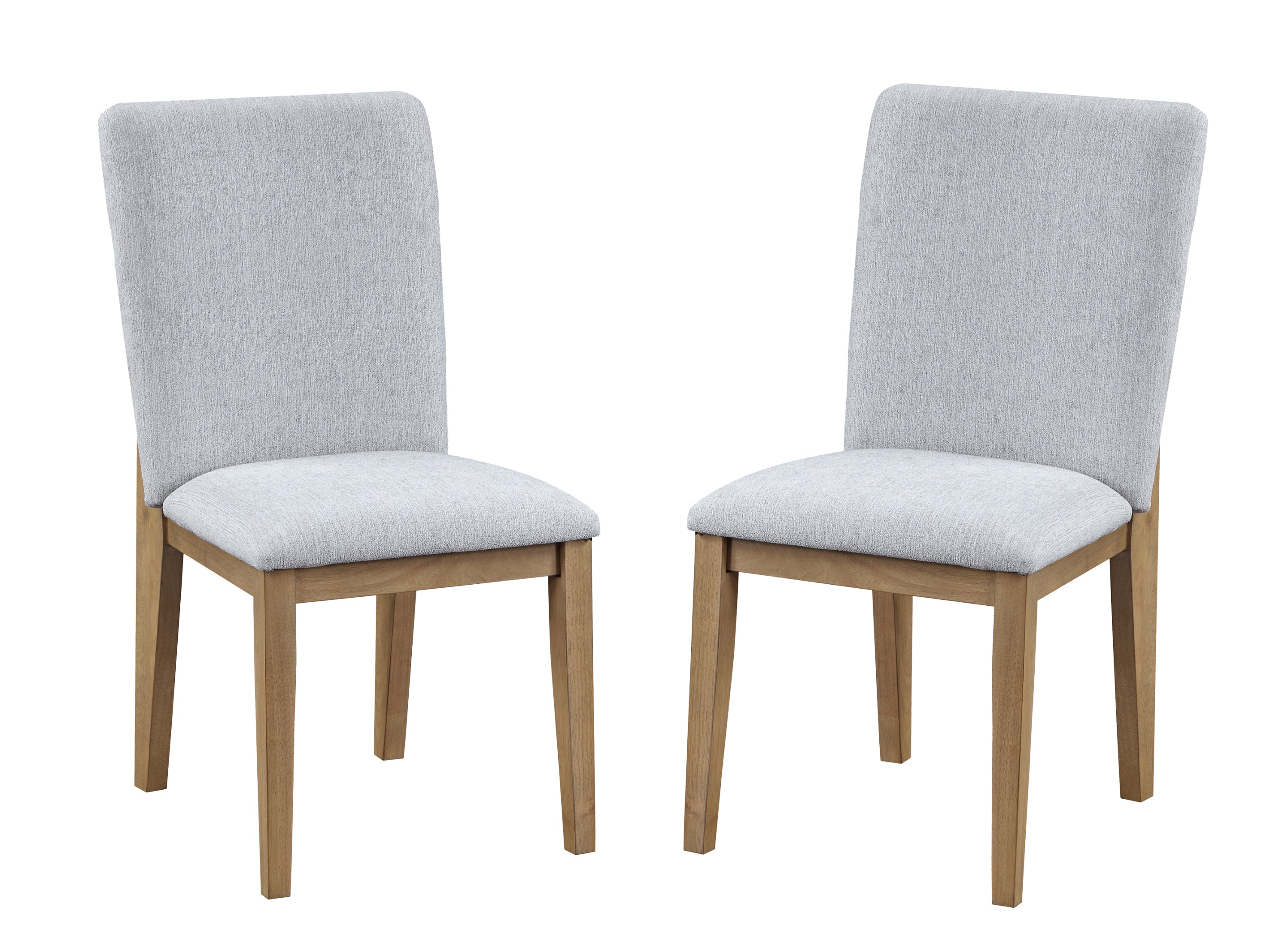 Delphine Set of 2 Gray Linen Fabric 19