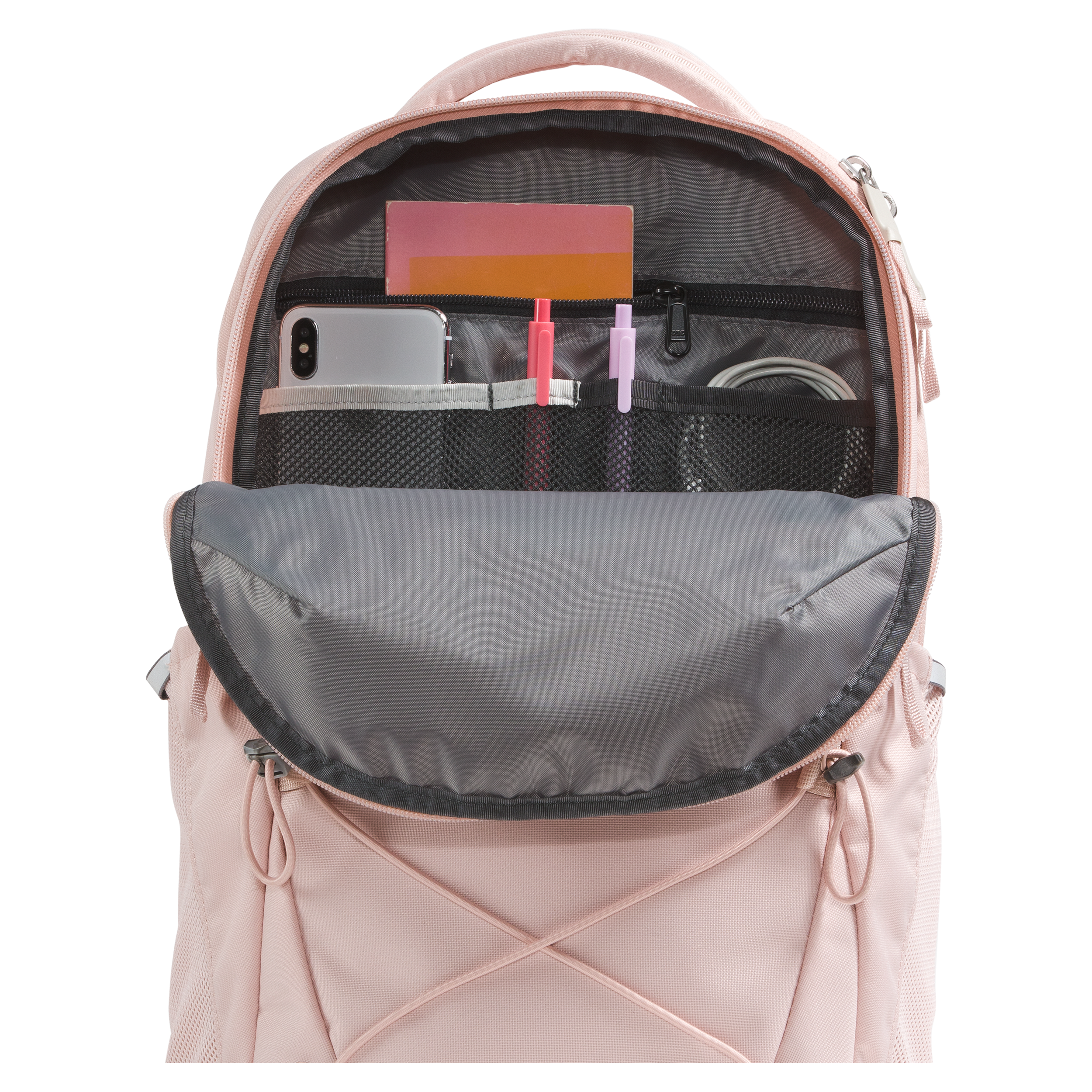 The North Face Women's Jester Backpack - Lightweight Laptop Daypack for Hiking, Travel & School - Durable Water-Resistant College Bookbag with Padded Shoulder Straps