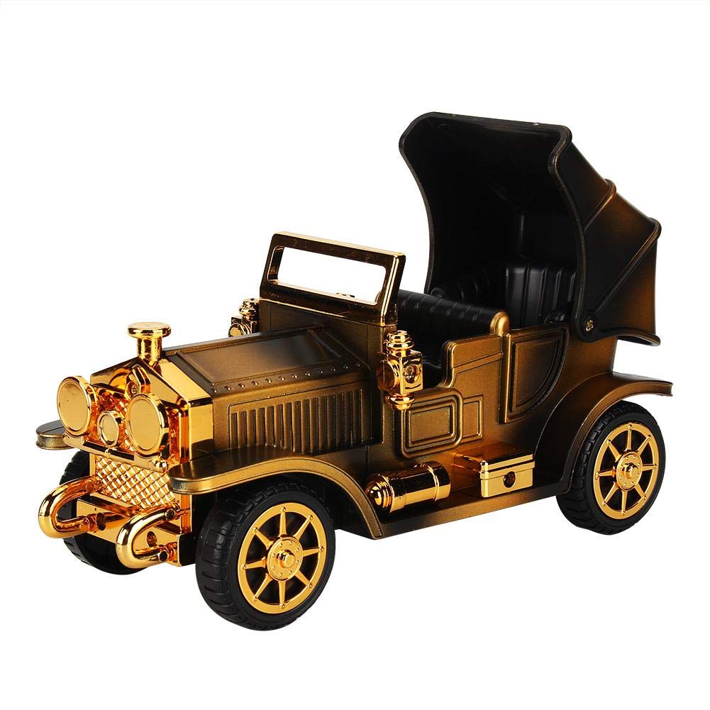 Vintage Car-Shaped Music Box Toy - Retro Moving Car Music Box for Kids Birthday Gifts & Home Decor - Perfect for Nursery, Bedroom & Party Favors