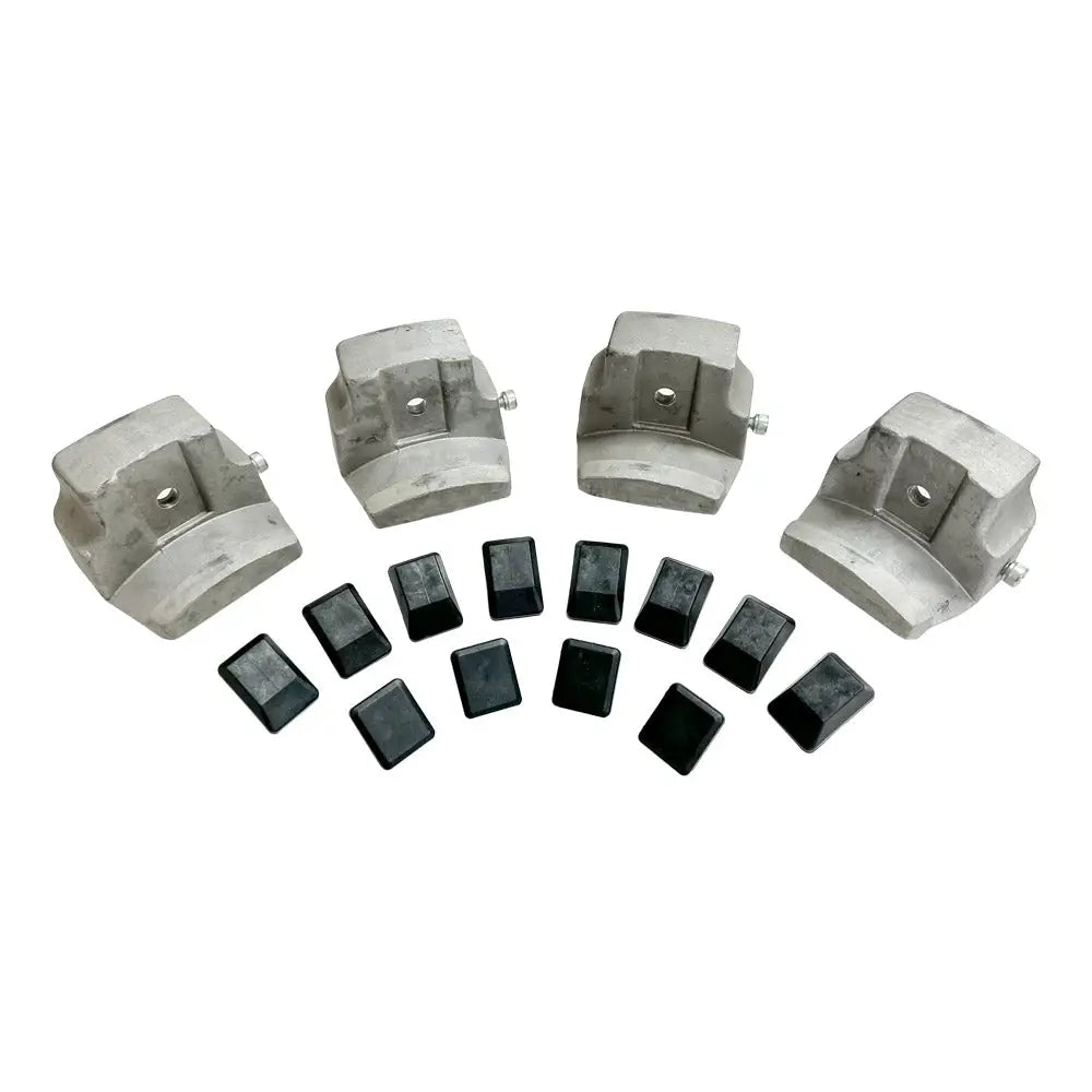 Cemb CCF100100 Alloy Rim Jaw Protectors for CM27T - 4 Pack | Durable Wheel Protection for Trucks & Trailers | Perfect for Off-Roading & Heavy-Duty Towing
