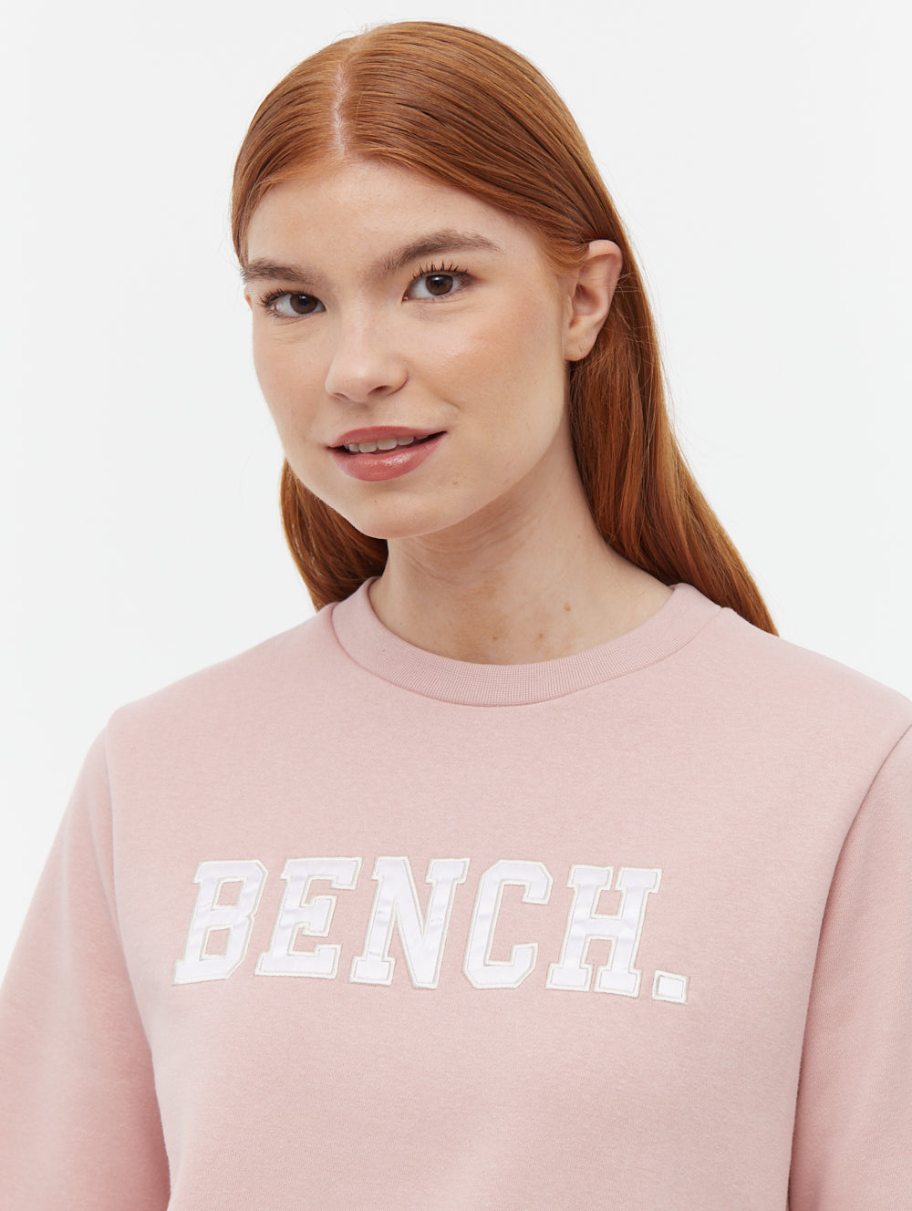 Urlenne Collegiate Logo Crew Neck Sweatshirt Dress - Women's Casual Pullover Sweater Dress for College, Lounge & Streetwear Fashion