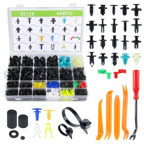 600Pcs Clips + 5 Remover