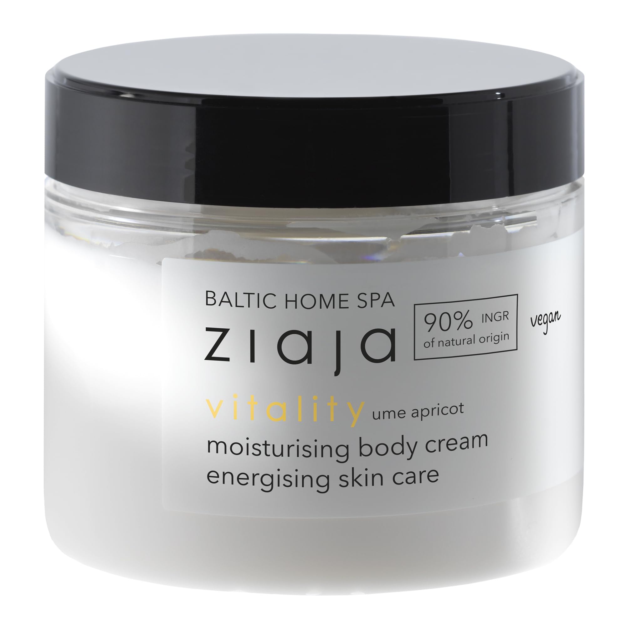 Ziaja Baltic Home Spa Vitality Moisturizing Body Cream for Dry Skin - Hydrating & Nourishing Lotion for Smooth & Soft Skin | Perfect for Daily Use & After Shower Care