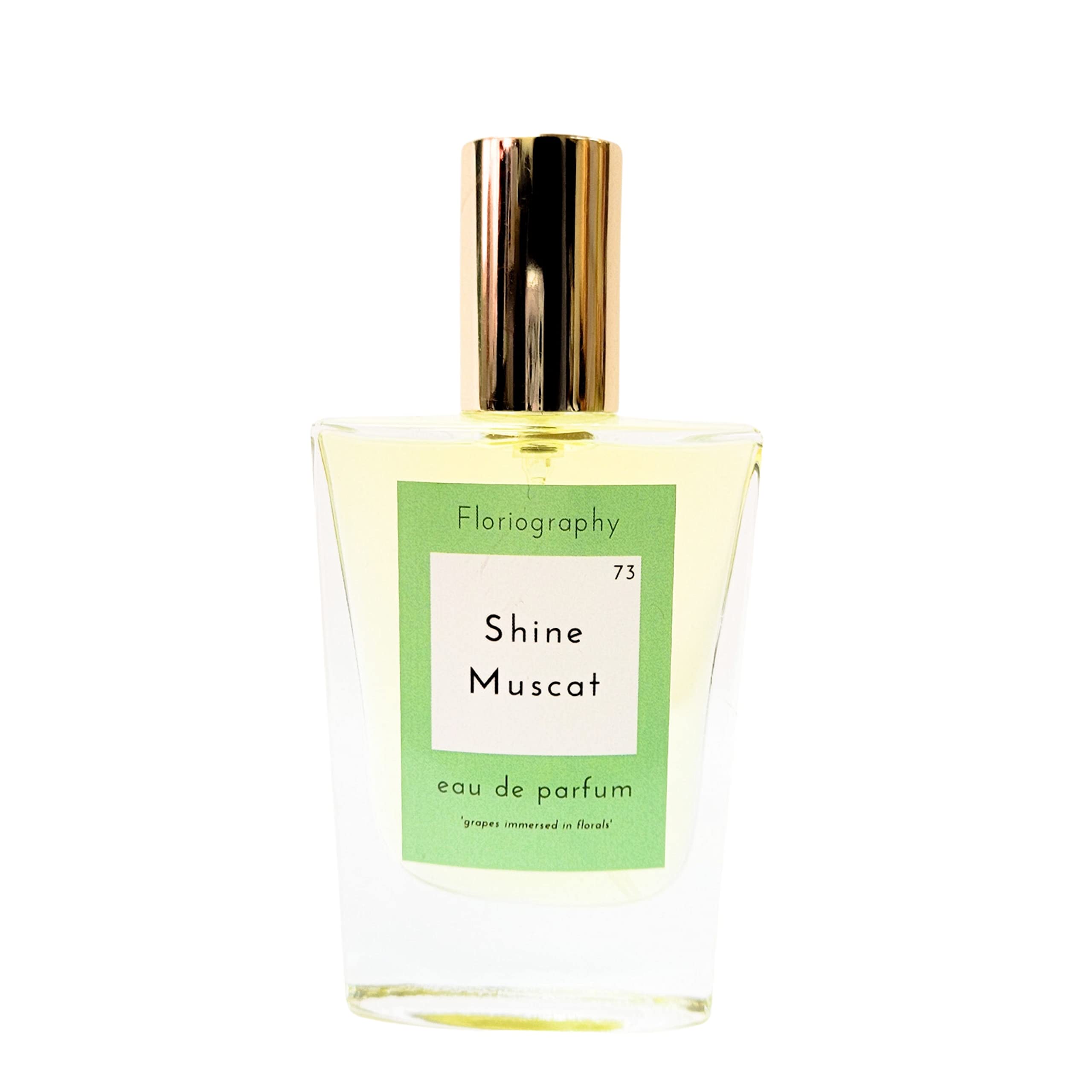No.73 Shine Muscat Perfume for Women - Grape & Jasmine Scent Eau de Toilette (10ml/0.34oz) - Fresh Floral Fragrance for Daily Wear, Date Night & Office Use