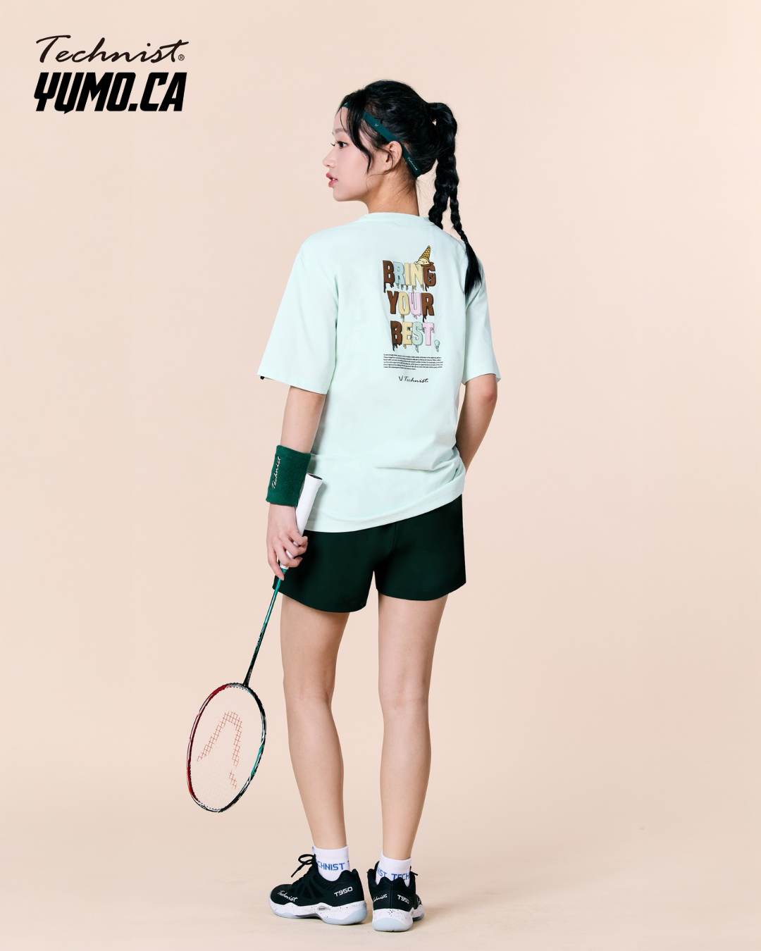 Technist TNT5513 Unisex Cotton-Like Comfort T-Shirt - Soft Breathable Tee for Men & Women in Mint Green - Perfect for Casual Wear, Gym & Everyday Outfits