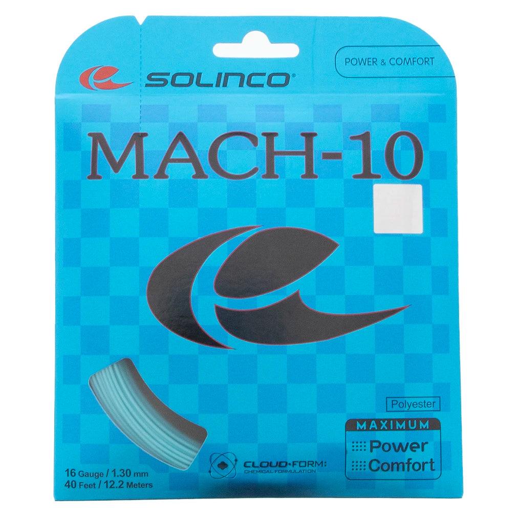 Mach 10 Tennis String - High Performance Tennis Racket Strings for Competitive Play | Perfect for Professional & Recreational Tennis Players