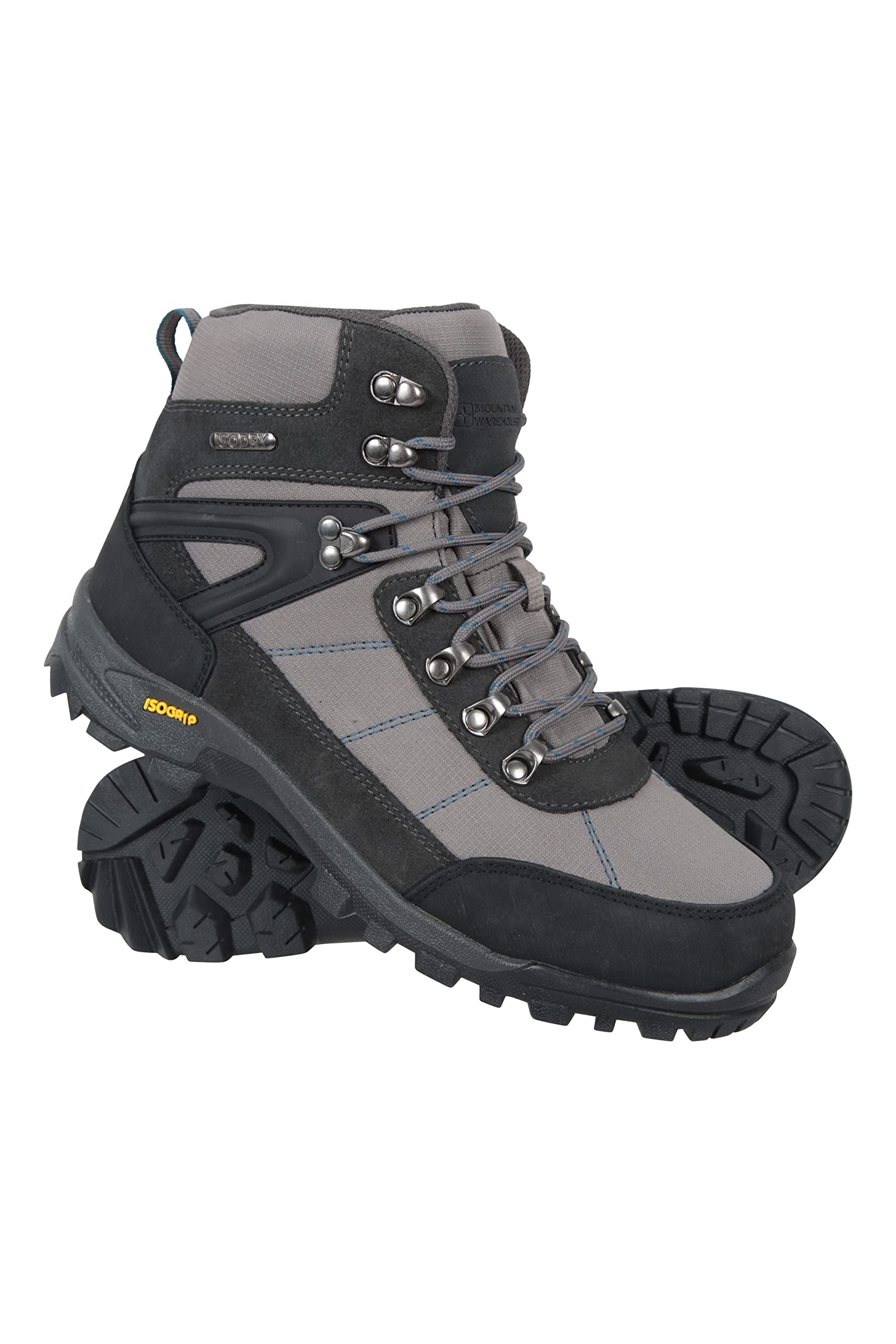 Mountain Warehouse Storm Extreme Men's IsoGrip Waterproof Hiking Boots - Durable Outdoor Trekking Shoes for Hiking, Camping & Backpacking Adventures