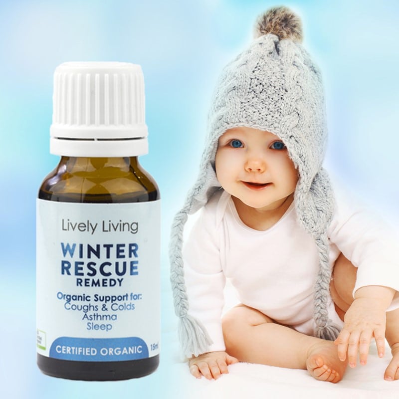 Winter Rescue Remedy Organic Essential Oil 15ml - Natural Stress Relief & Immune Support - Perfect for Aromatherapy, Massage & Home Diffusers