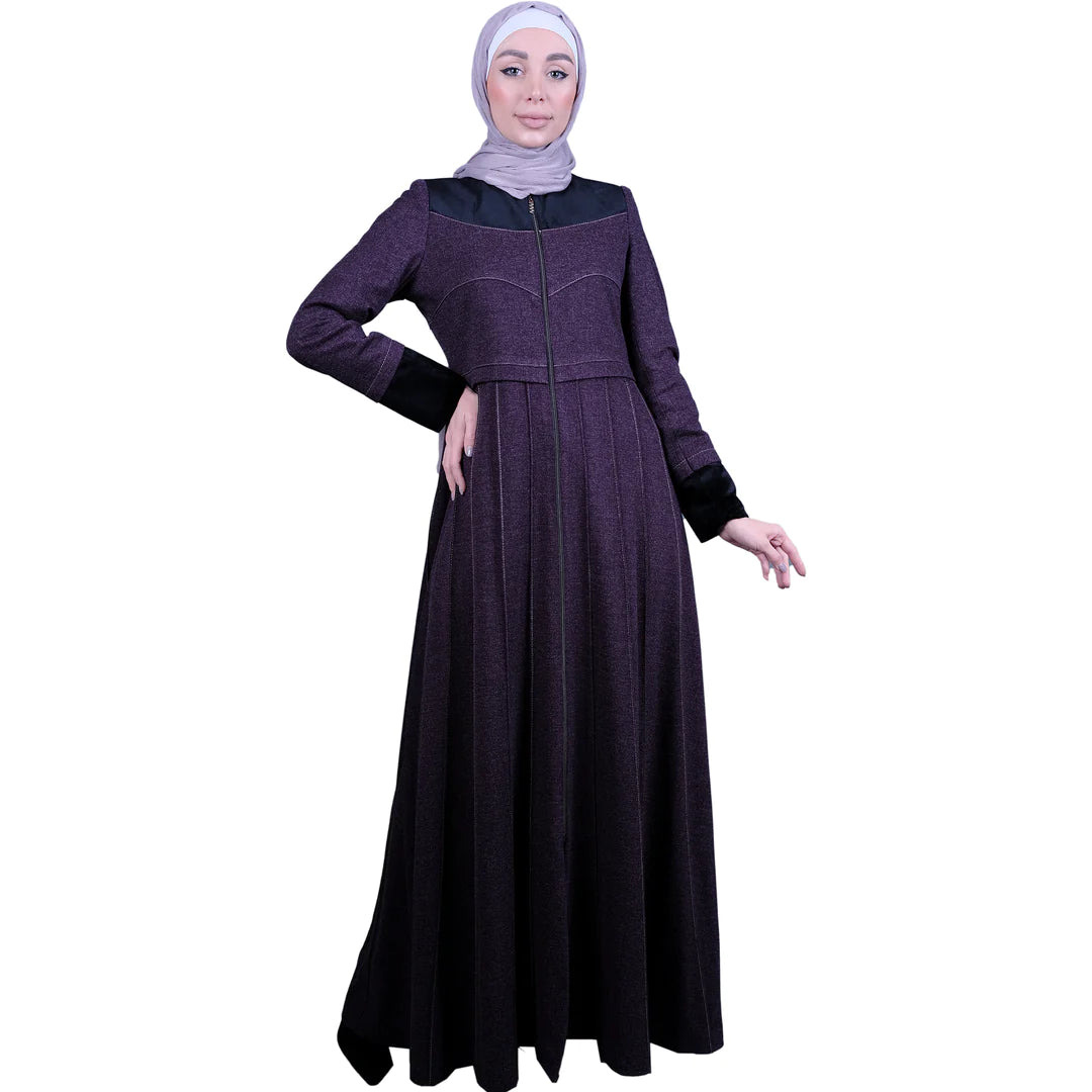 Stylish Wool Jilbab for Women - Modest Islamic Fashion Scarf - Perfect for Prayer, Daily Wear & Special Occasions