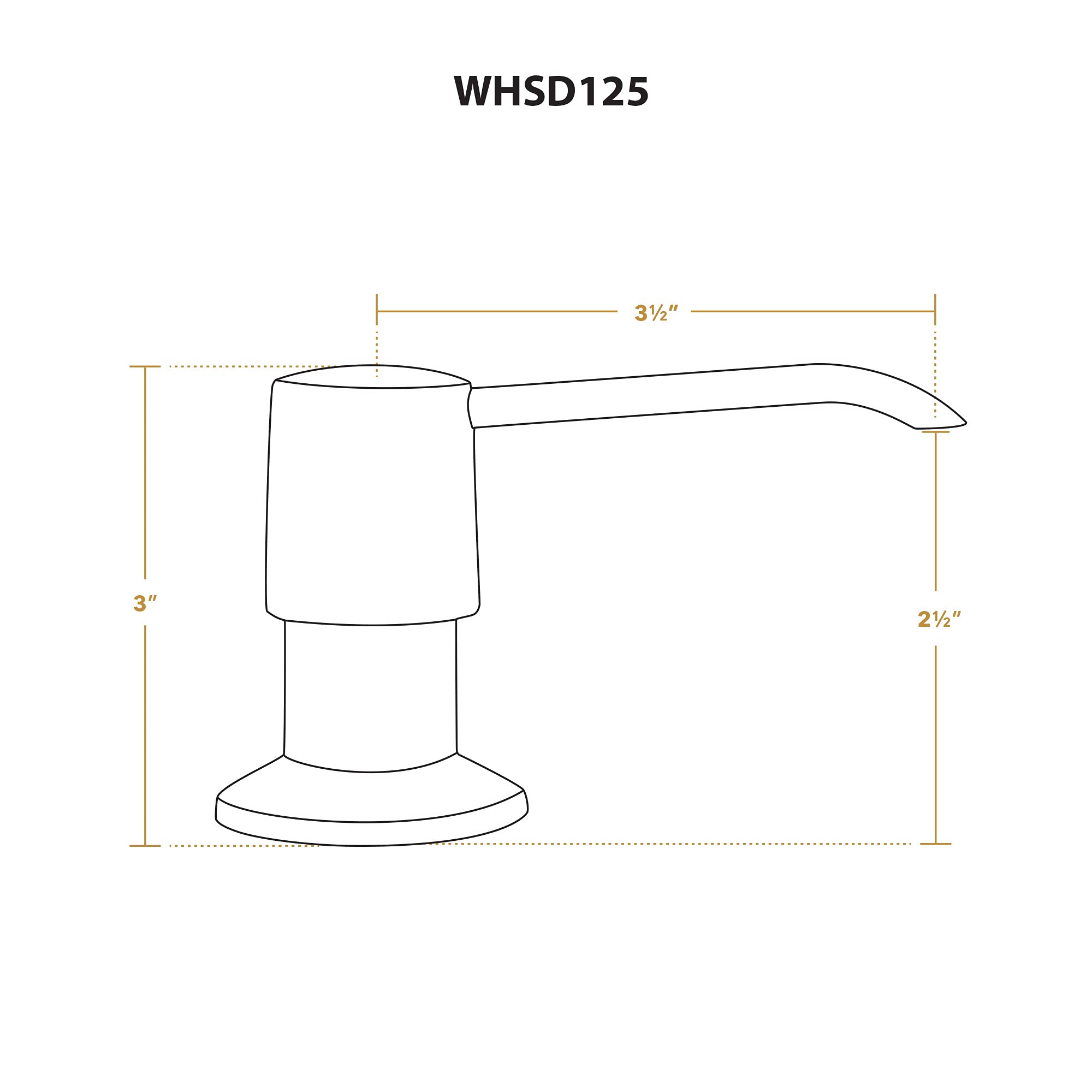 Automatic Touchless Kitchen Soap Dispenser & Lotion Dispenser - Hands-Free Liquid Soap Pump for Bathroom, Sink, Countertop - Ideal for Home, Restaurant, and Office Hygiene