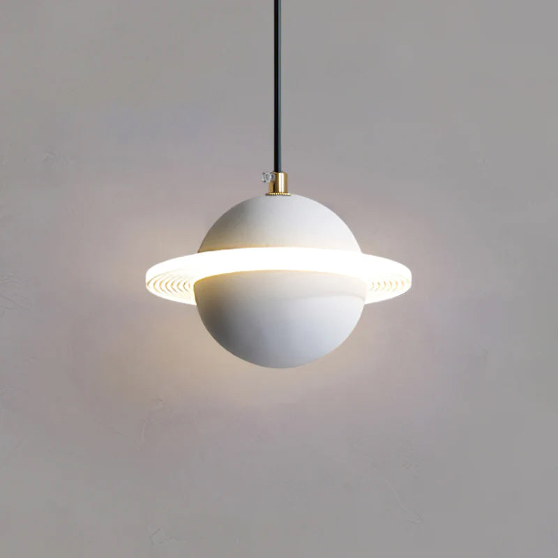 Artsy Planet Pendant Light - Modern Celestial Ceiling Fixture for Bedroom, Living Room & Nursery Decor | Solar System Inspired Lighting for Home & Office