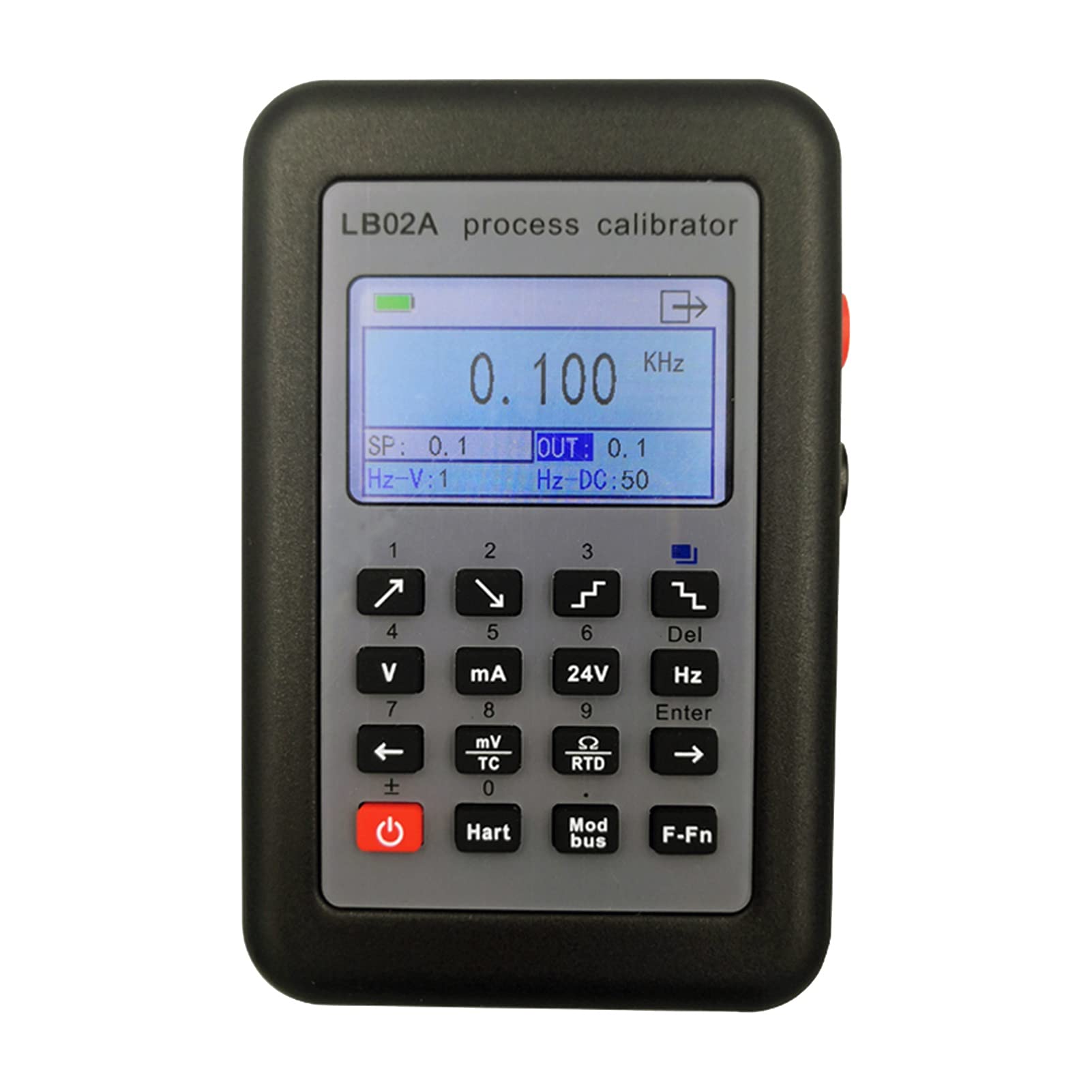 Professional Process Calibrator with Color LCD - RTD PT100 Thermocouple, 0-10V 4-20mA Signal Generator, Frequency & mV Measurement (Size: 0-10V 4-20mA) - Ideal for Industrial Automation, HVAC, and Electrical Testing