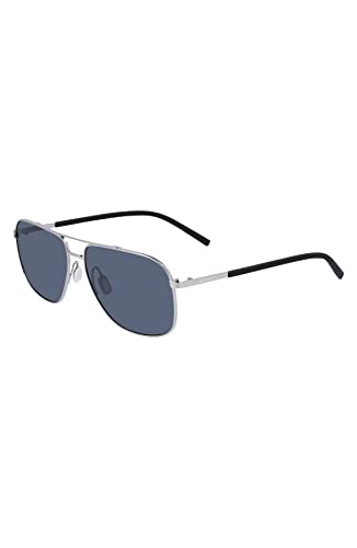 Shiny Gunmetal/Silver Mirror Lens
