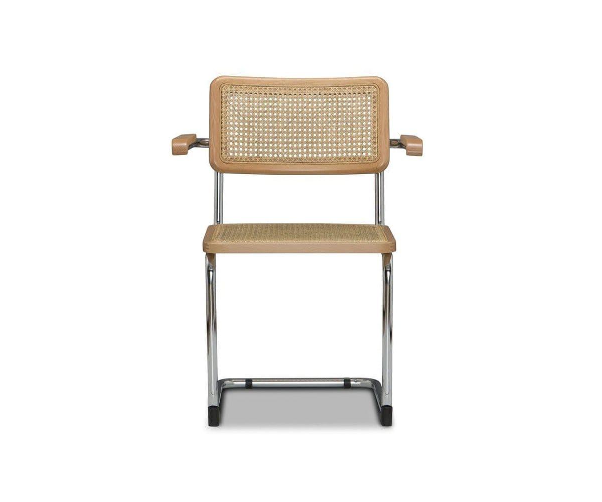 Stylish Bendt Dining Armchair - Modern Wooden Chair for Kitchen, Dining Room & Office - Comfortable Seating Solution for Home & Restaurant Use