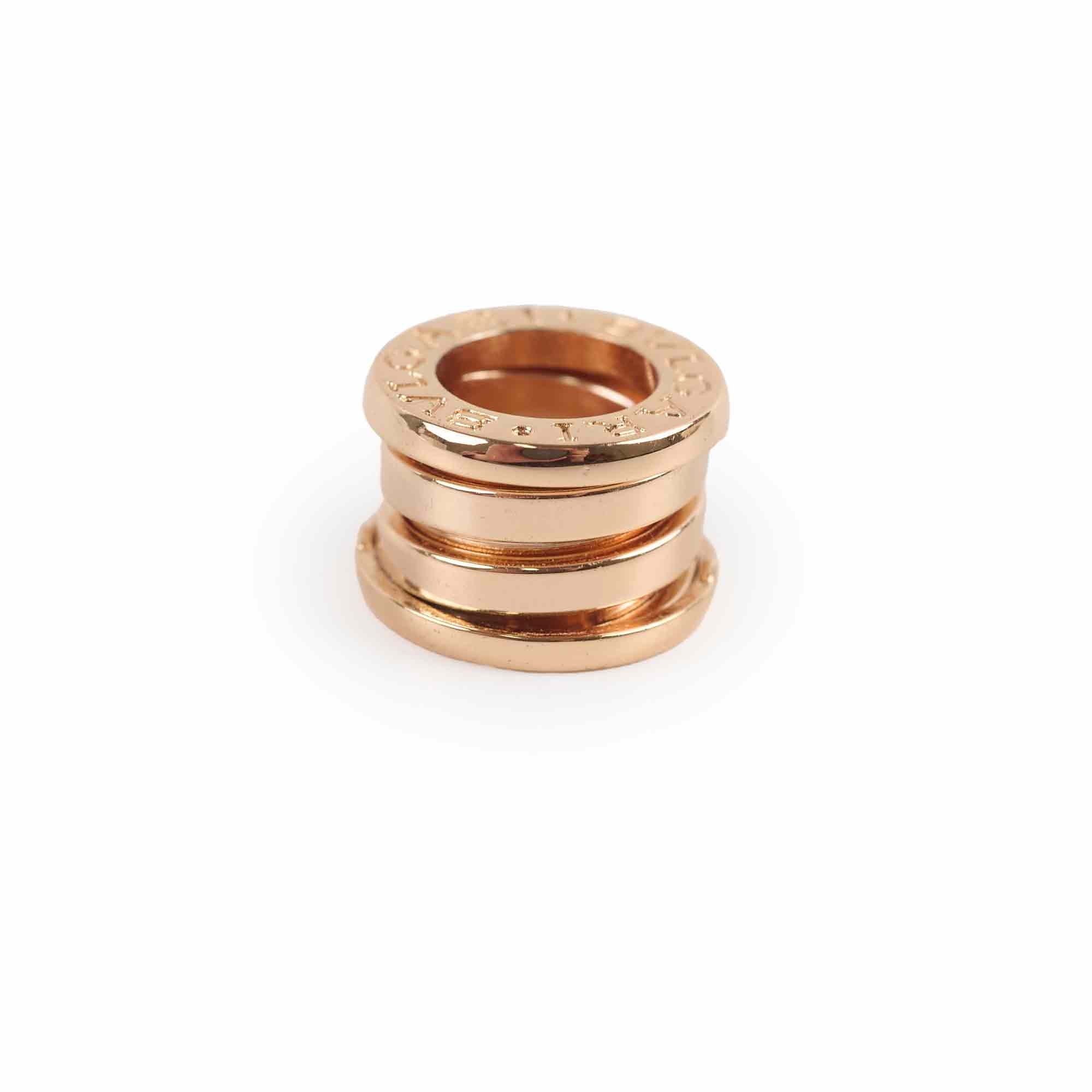 Bulgari Mini B Zero1 Pendant Necklace - 18K Rose Gold Luxury Jewelry for Women | Perfect for Date Night & Special Occasions