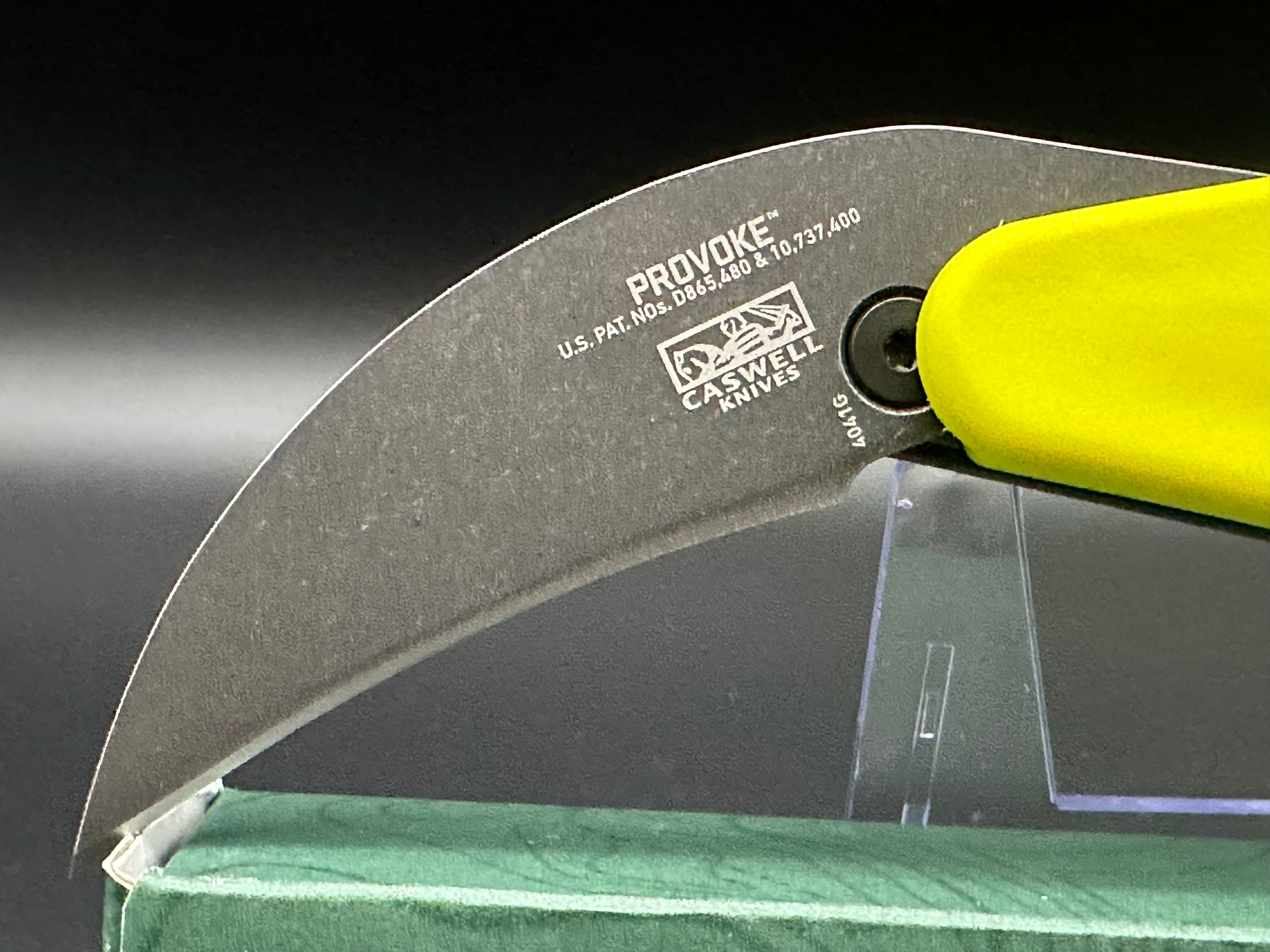 CRKT Provoke Zap Kinematic Morphing Karambit Folding Knife - 2.4