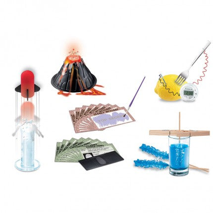 4M KidzLabs Kitchen Science Kit - Fun STEM Educational Experiments for Kids Ages 8+ | Learn Chemistry & Physics Through Cooking | Perfect for Home, Classroom & Science Fair Projects