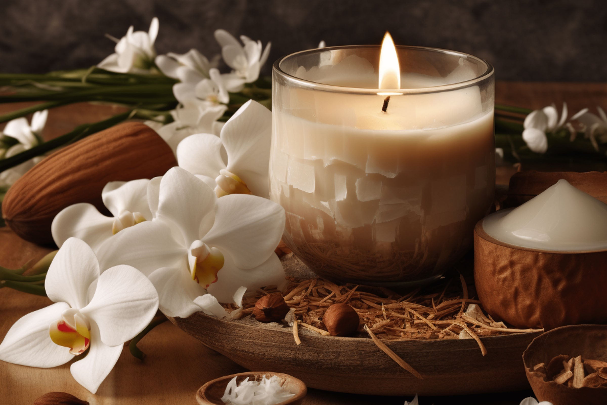 Almond Coconut Scented Oil - Laura Mercier Inspired Fragrance Oil for Home Diffuser, Massage & Aromatherapy | Relaxing & Uplifting Essential Oil Blend