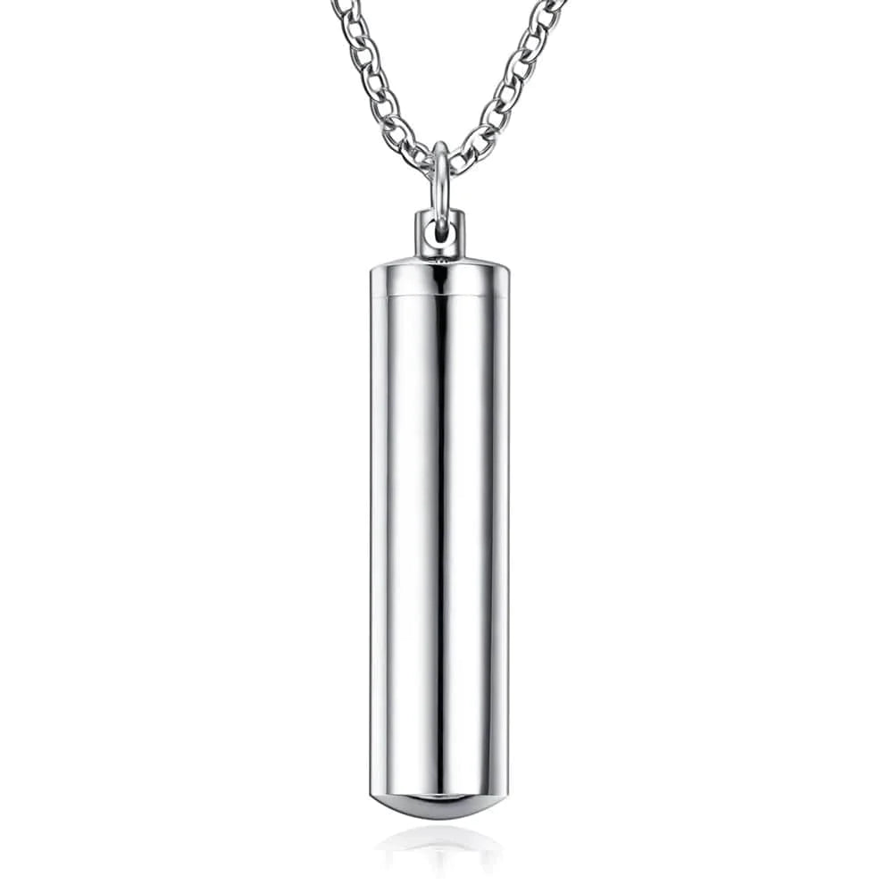 Memorial Cremation Jewelry for Ashes - Keepsake Urn Necklace for Loved Ones | Perfect for Remembrance, Funerals & Memorial Gifts