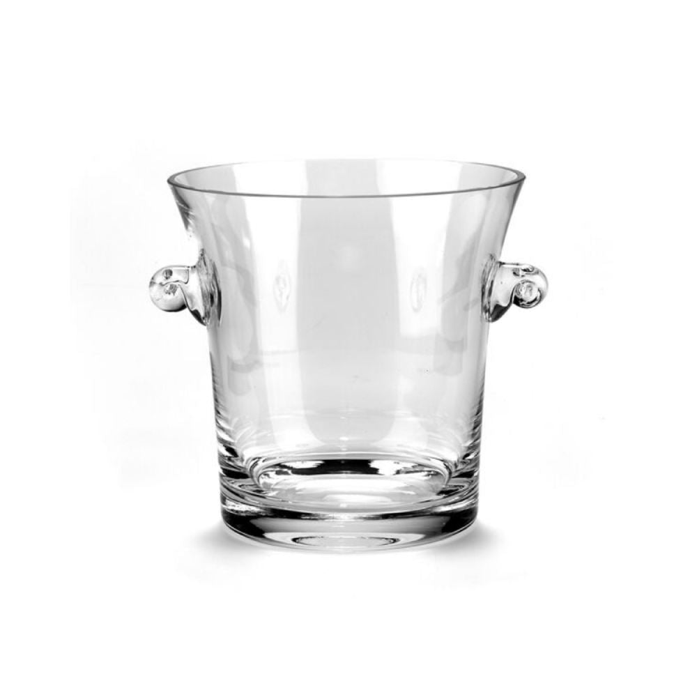 Premium Badash Crystal Chelsea Ice Bucket - Elegant Champagne & Wine Chiller for Weddings, Parties & Home Bar Decor
