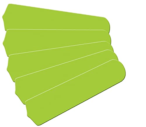 52 Inch Kids Room Ceiling Fan with Lime Green Blades - Perfect for Nursery, Bedroom, and Playroom Decor