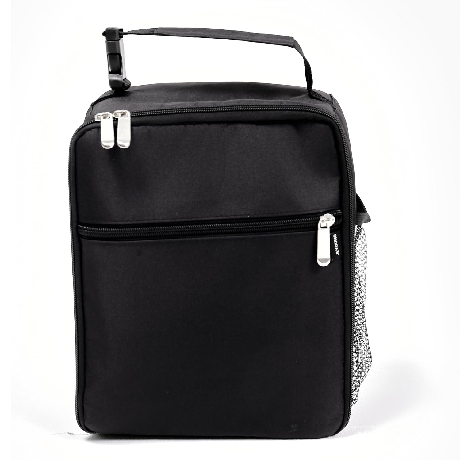Insulated Lunch Box for Adults & Kids - Durable Black Lunch Bag for Office, School, Picnics & Travel - JLYOUNG Leakproof Meal Container for Men & Women