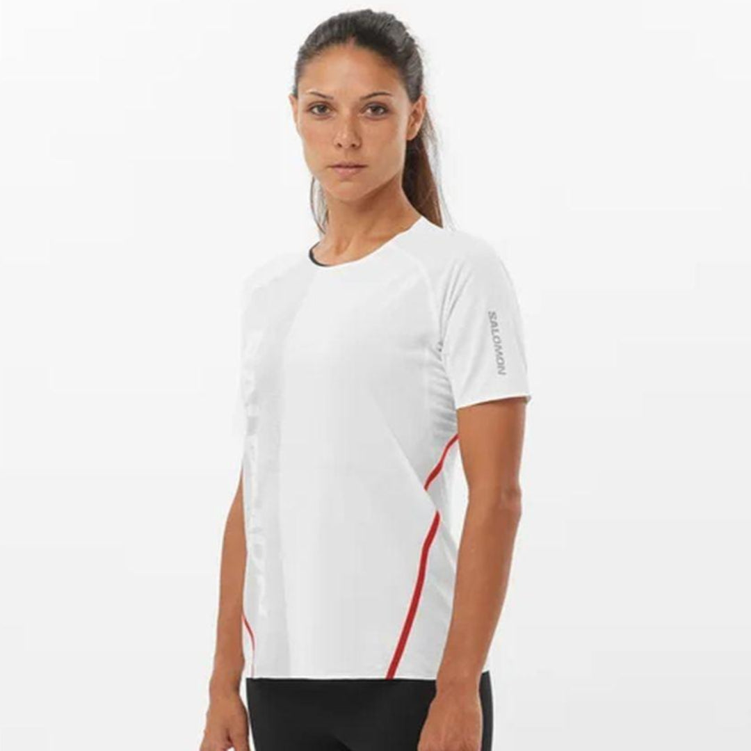 Salomon Women's S/Lab Speed Tee - Lightweight Running Shirt for Women - Moisture-Wicking & Breathable Performance Top - Perfect for Trail Running, Hiking & Outdoor Workouts (LC2243700)