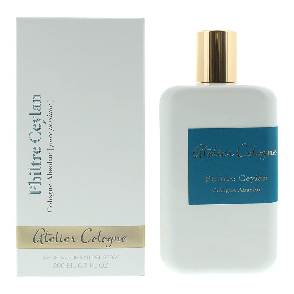 Atelier Cologne Philtre Ceylan Unisex Eau de Parfum - 6.7 oz / 200ml Long-Lasting Luxury Perfume for Men & Women | Perfect for Date Night, Office & Special Occasions