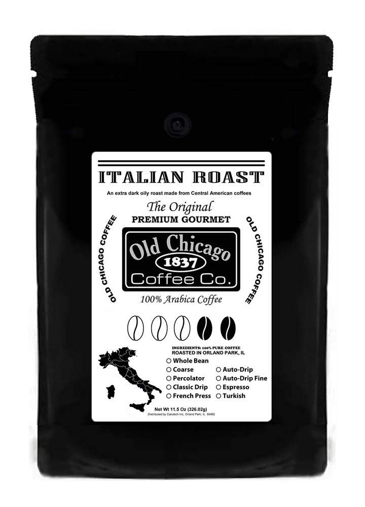 10-Pack Premium Italian Roast Coffee Beans - Dark Roast Whole Bean Coffee for Espresso & Drip Brewing - Perfect for Home, Office & Gifts
