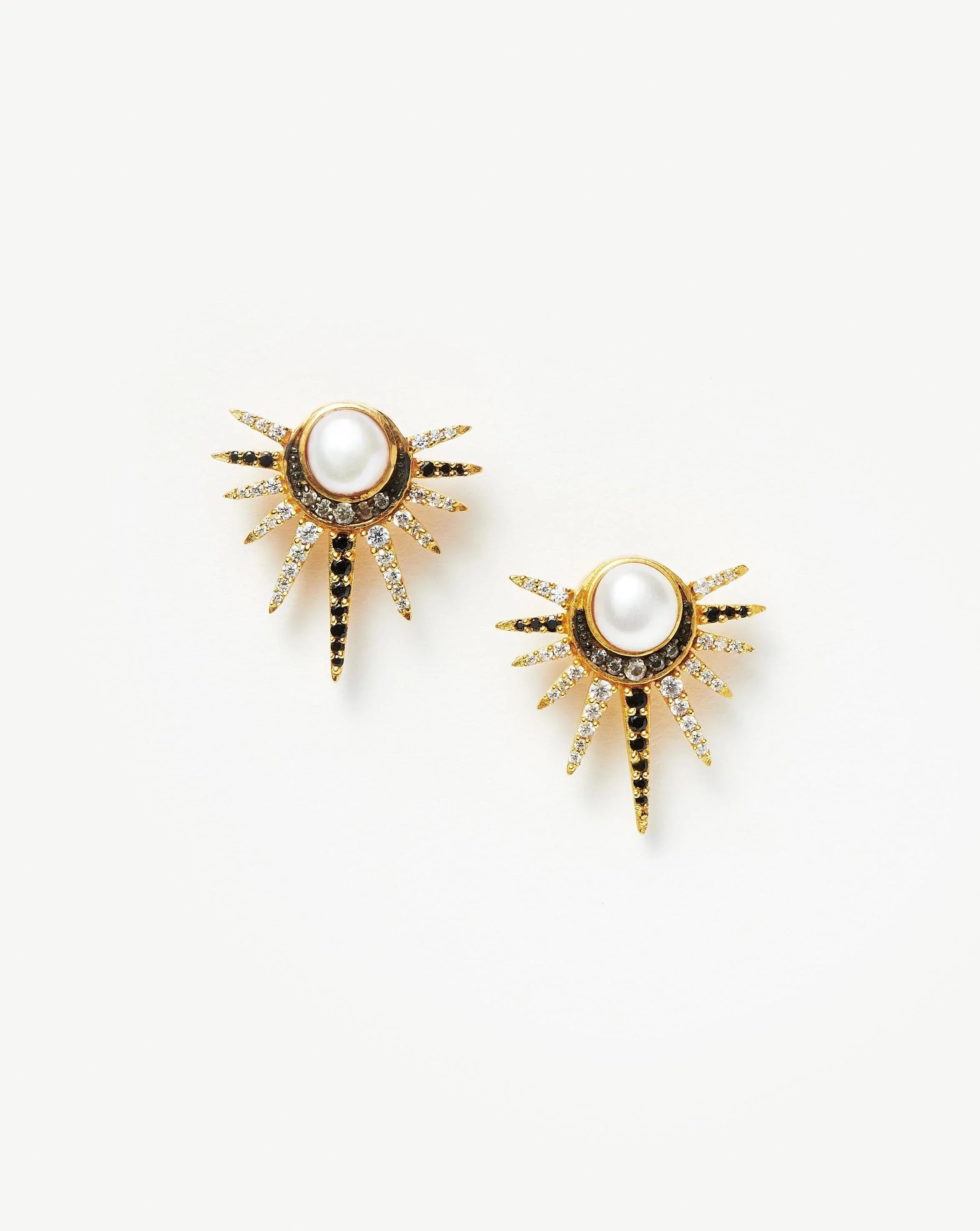 Harris Reed Celestial Stud Earrings - Elegant Star & Moon Design, Hypoallergenic Stainless Steel Earrings for Women | Perfect for Daily Wear, Parties & Gifts