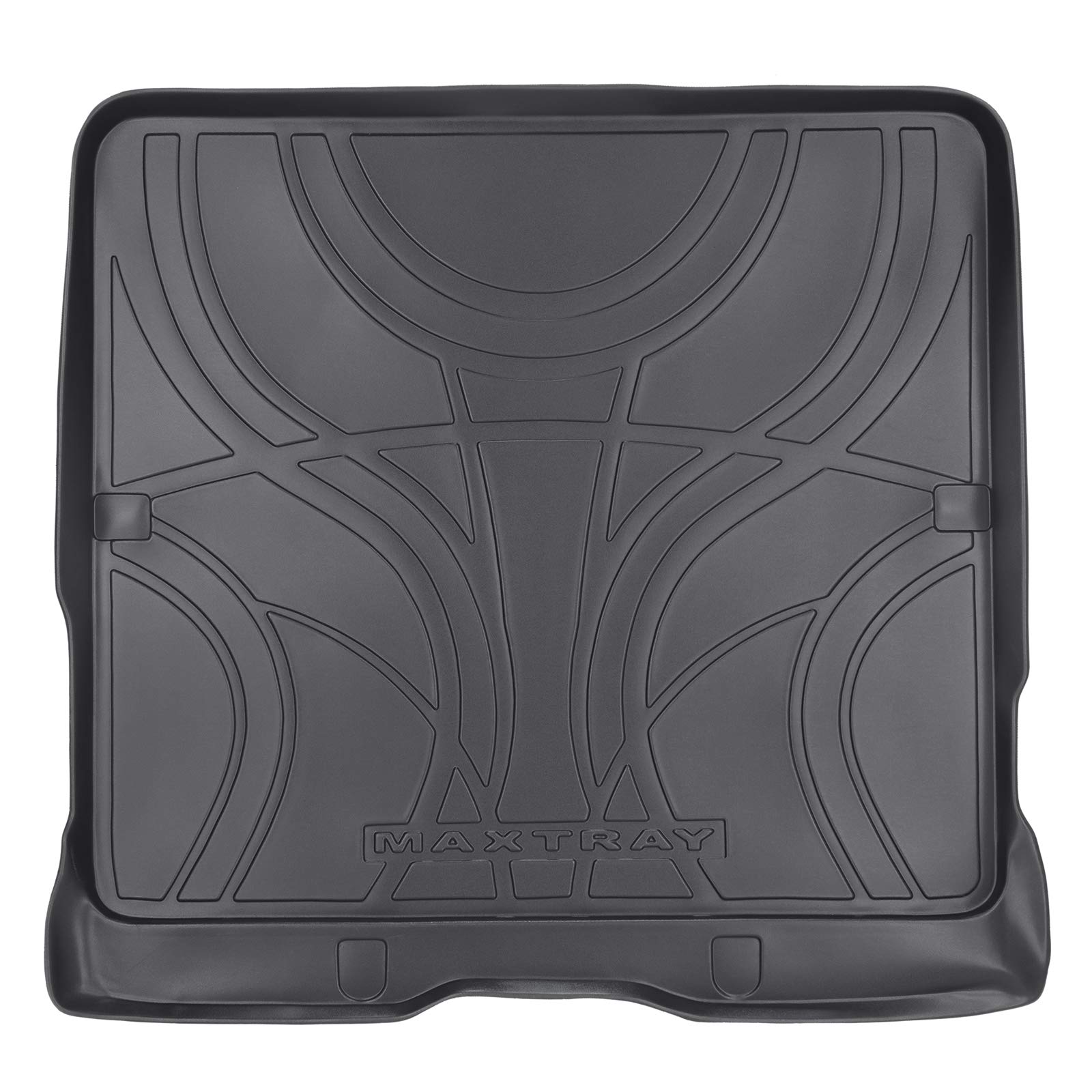 MAXLINER All-Weather Cargo Liner Floor Mat - Heavy Duty Black Custom Fit for 2002-2010 Ford Explorer SUV | Waterproof & Durable Protection for Pets, Gear & Spills