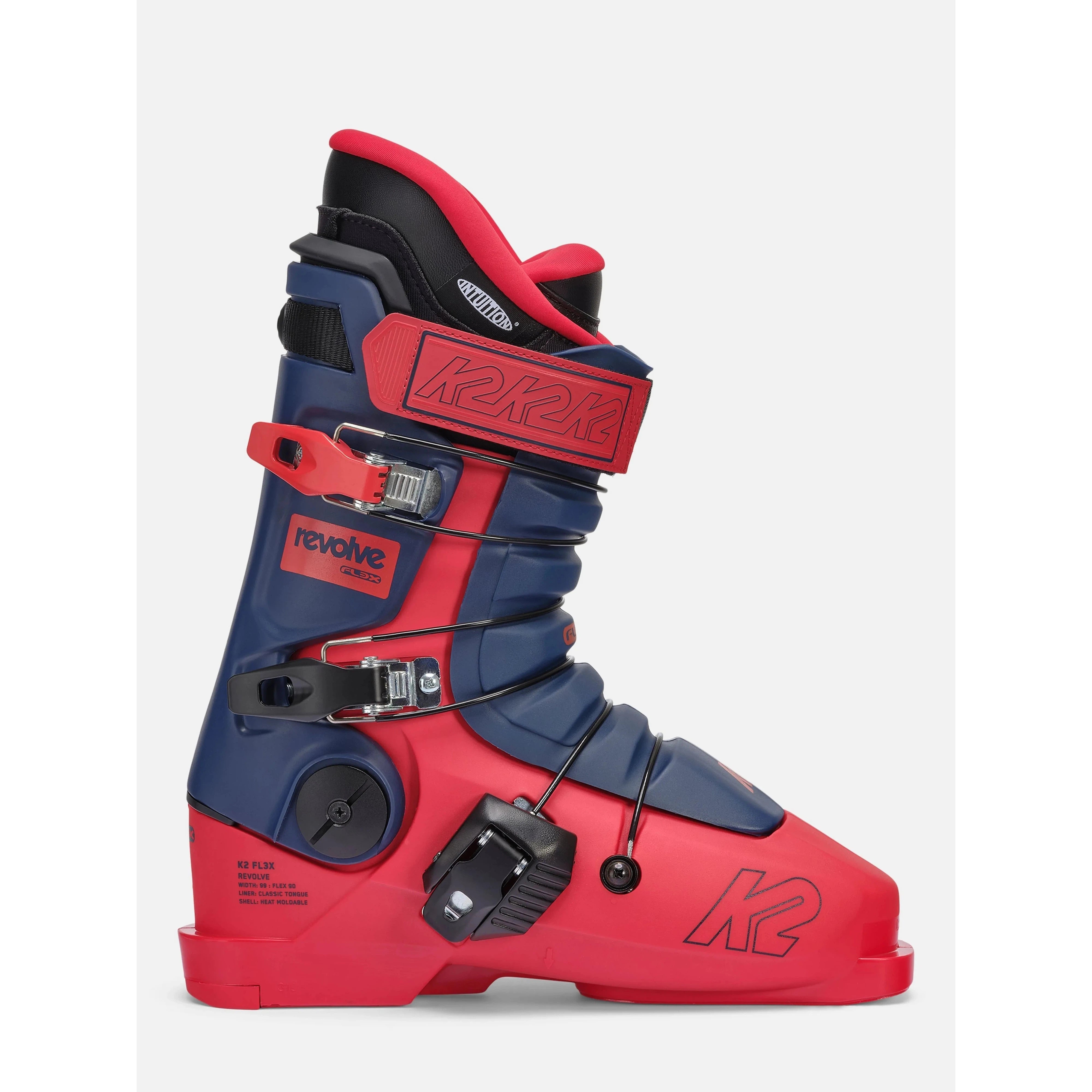 K2 Revolve Ski Boots 2025 - High-Performance Alpine Ski Boots for Men & Women | Perfect for All-Mountain Skiing & Freeride Adventures