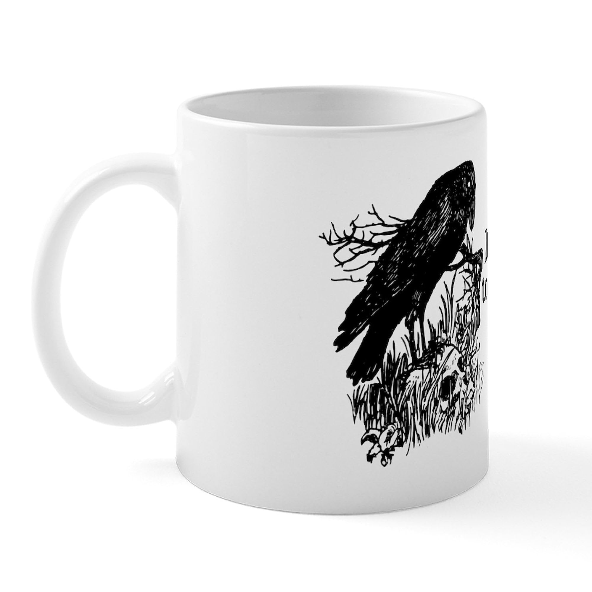 11 oz (325 ml) Ceramic Coffee Mug with Inspirational Poet Design - Perfect for Tea, Hot Chocolate & Office Use - Great Gift for Writers & Book Lovers