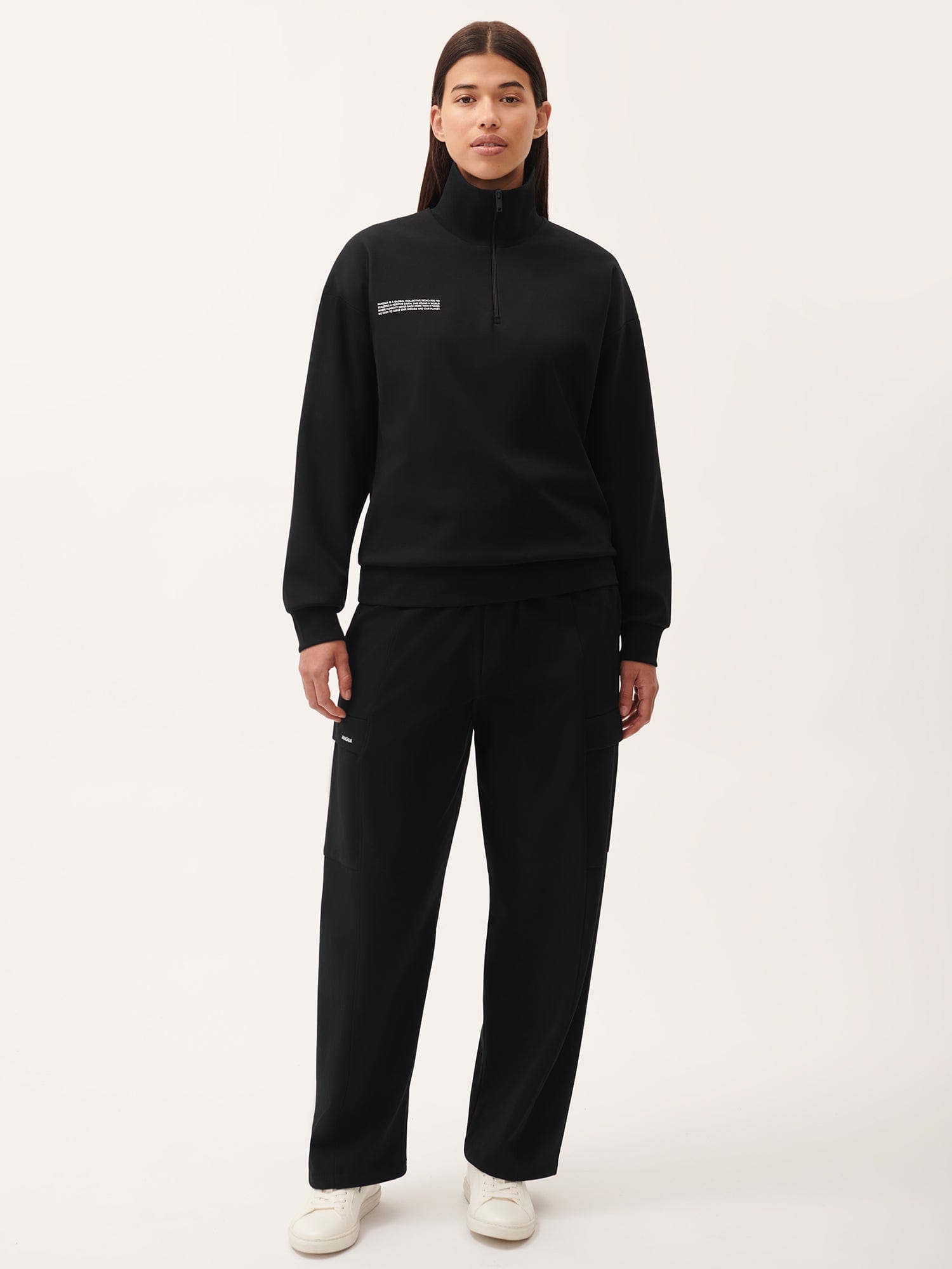 Women's DNA Double Jersey Cargo Pants - Black | Comfortable Stretch Workout & Travel Pants for Women | Perfect for Hiking, Gym & Casual Wear