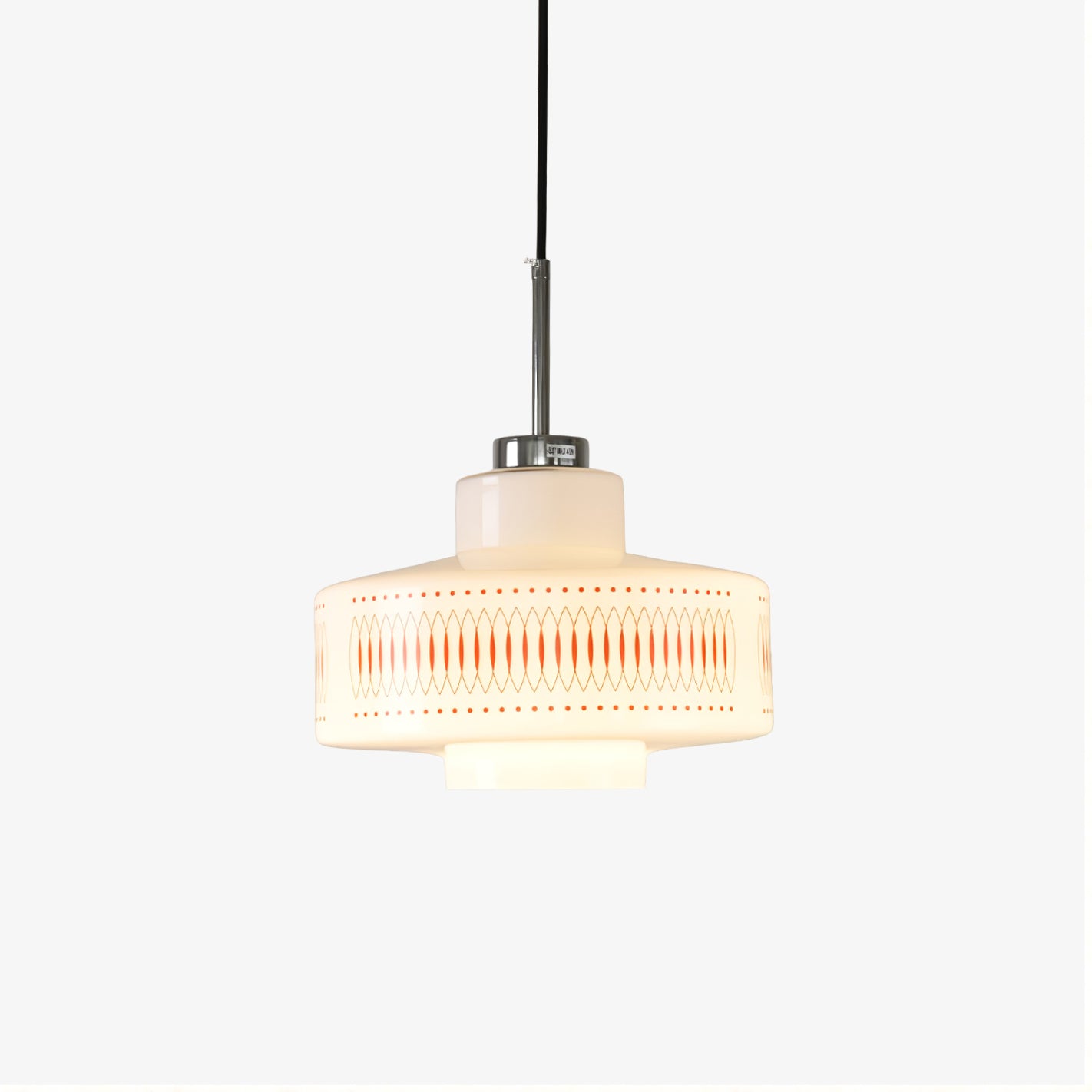 Anna Pendant Lamp - Modern Scandinavian Glass Hanging Light Fixture for Dining Room, Kitchen Island & Bedroom Decor
