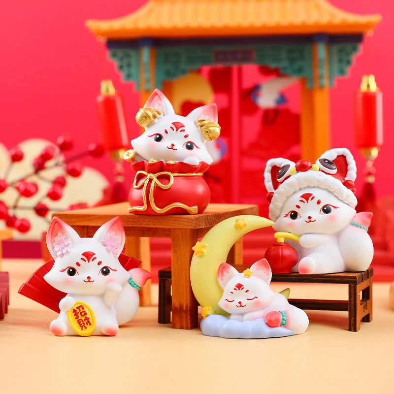 Little Fox Immortal Series Blind Box - Collectible Anime Figure Mystery Box for Kids & Adults - Perfect for Gifts, Party Favors, and Home Decor
