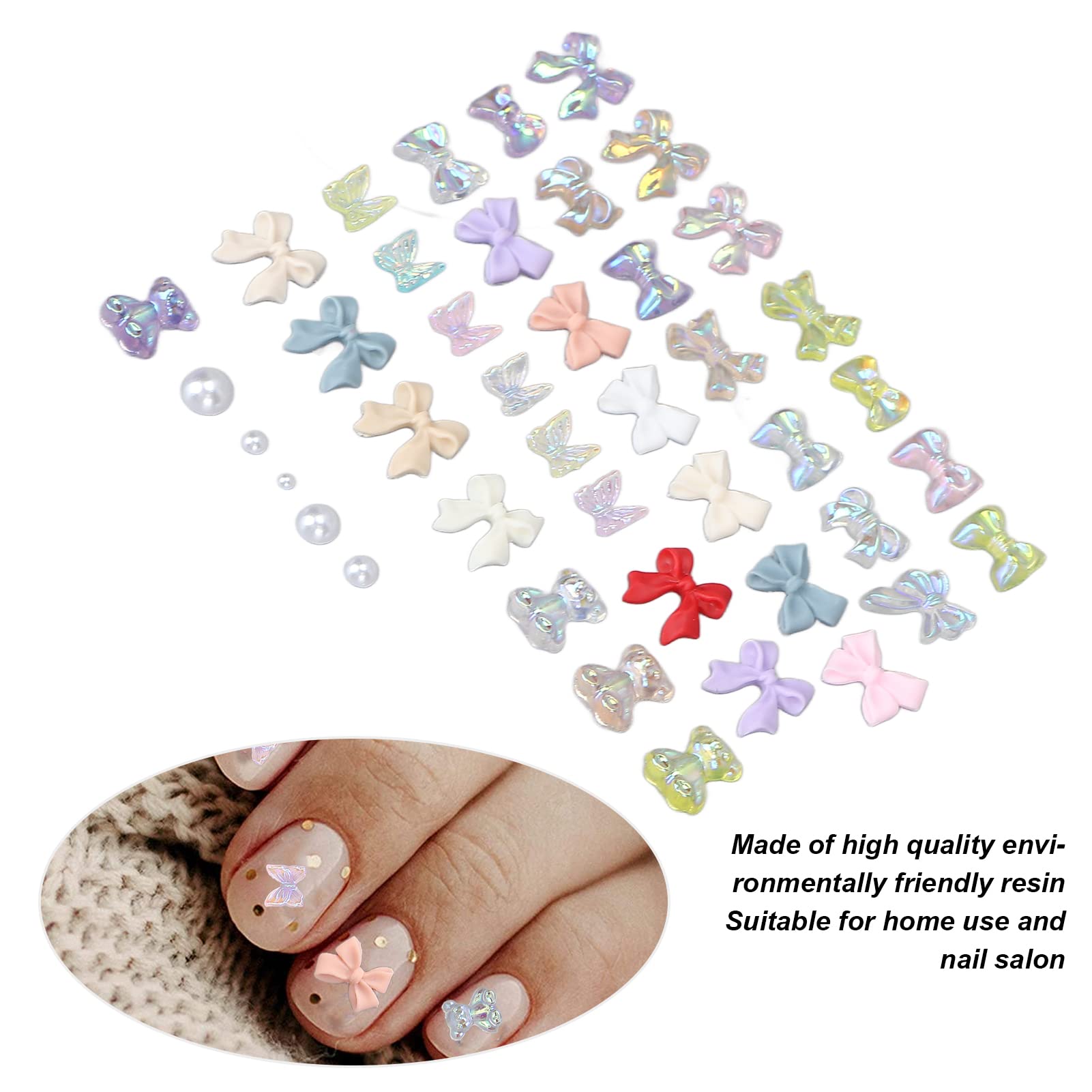 Sparkling Glitter Nail Art Decorations - Premium Resin Nail Charms for DIY Manicures, Nail Salon Supplies, Girls' Nail Accessories | Perfect for Parties, Weddings, Holidays & Everyday Glam