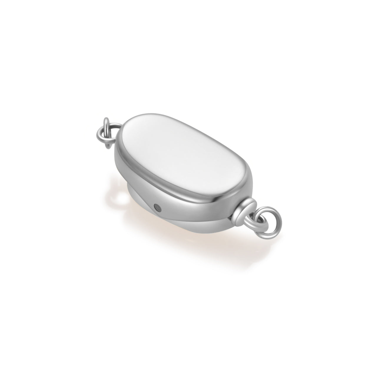 18K Solid Gold Pearly Lustre Clasps KA00026 - Elegant Jewelry Findings for Necklaces, Bracelets & DIY Crafting