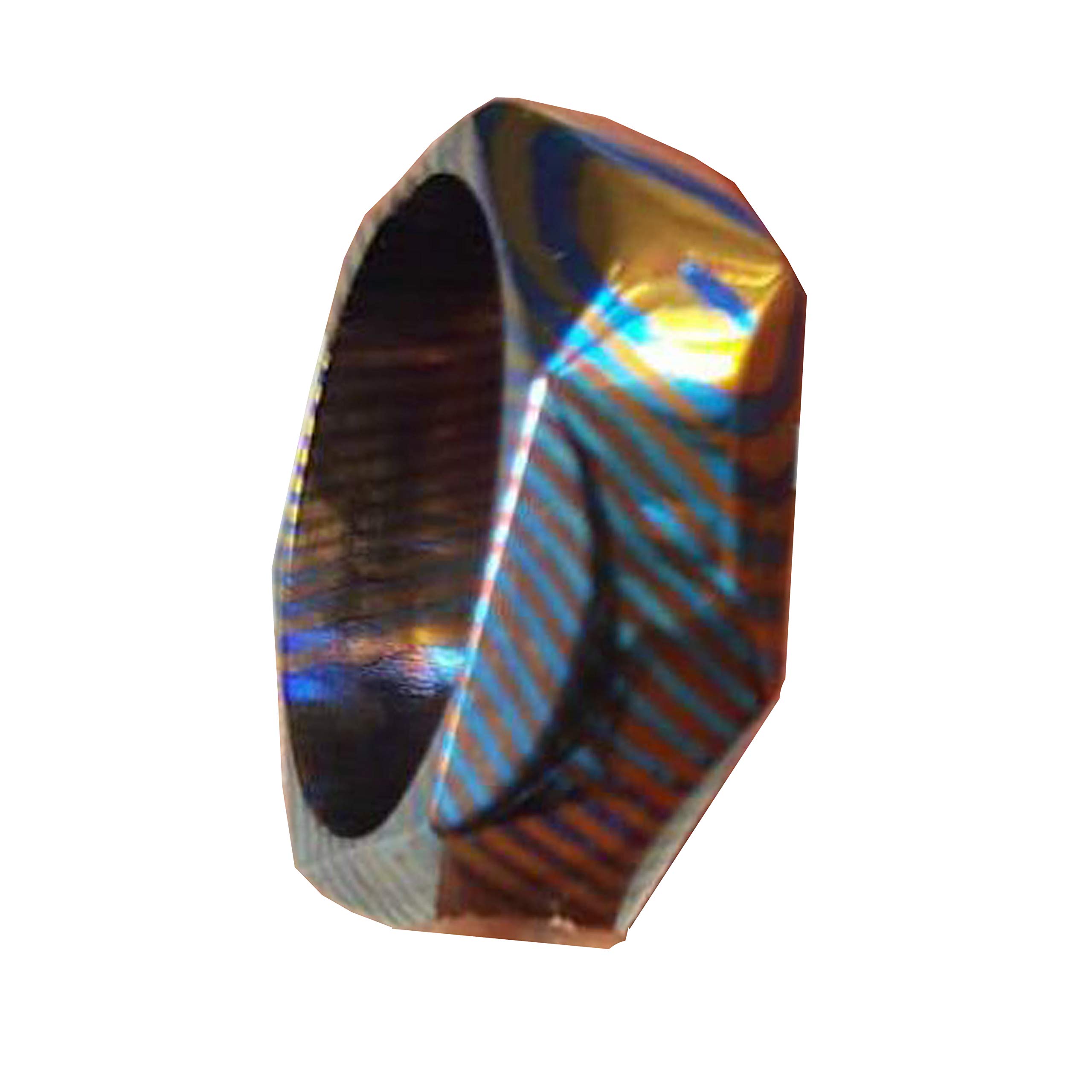 Handmade Damascus Steel Titanium Ring - Custom Comfort Fit Wedding Band for Men & Women, Unisex Modern Jewelry, KE-108-AT | Perfect for Engagement, Anniversary Gift & Everyday Wear