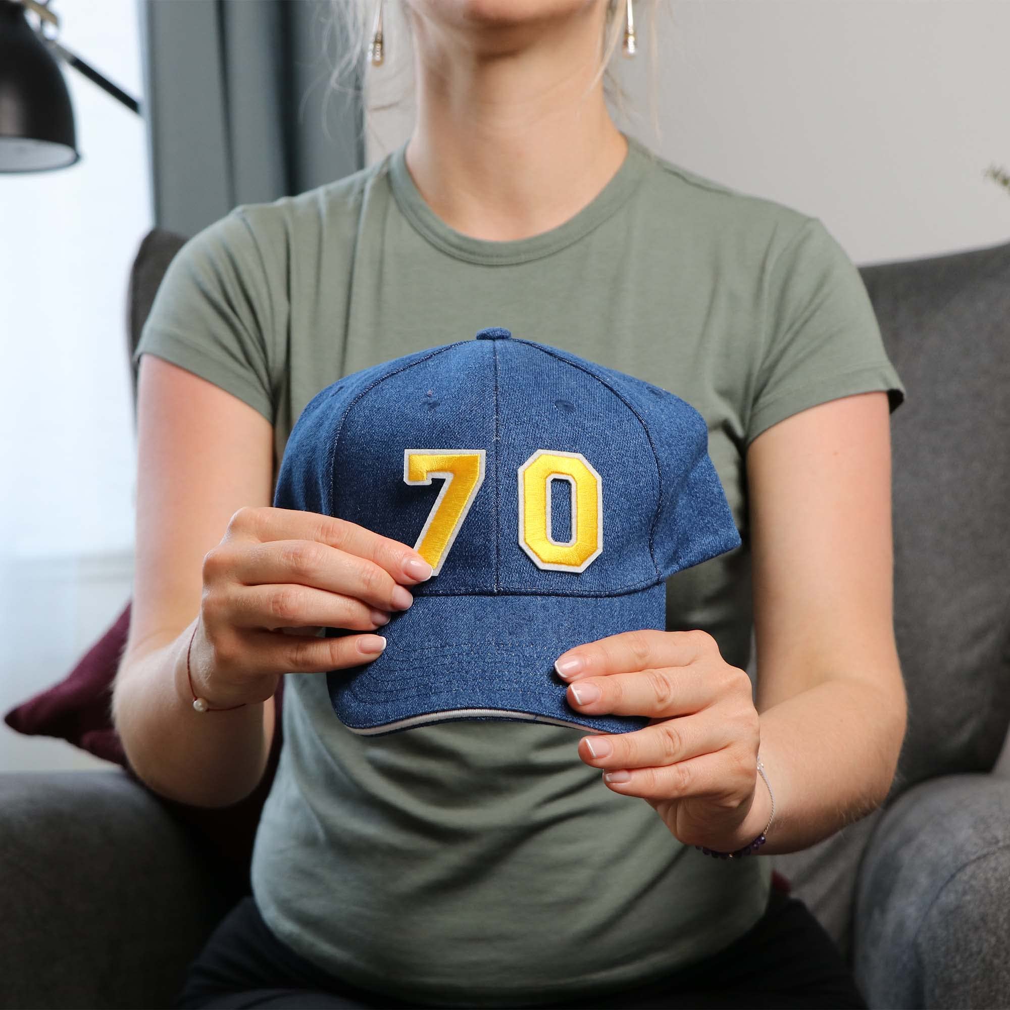 Yellow Number 7 Iron On Patches - 10 Pack Embroidered Sew On Clothing Patches for DIY Repair & Customization - Perfect for Jeans, Jackets, Backpacks & Kids Clothes