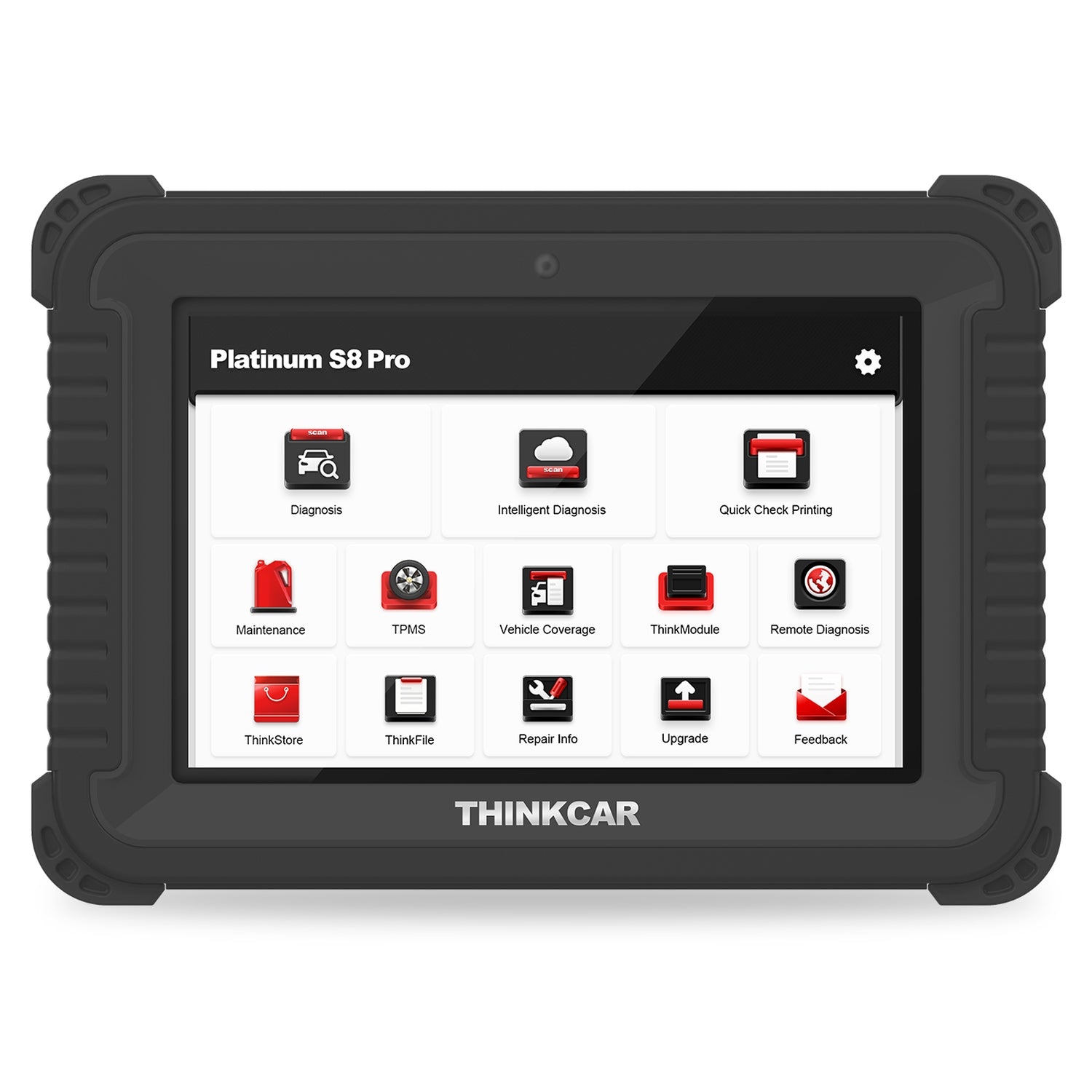 PLATINUM S8 PRO 8-Inch Touchscreen Wireless OBD2 Scanner - Professional Automotive Diagnostic Tool for Car Maintenance & Engine Check | Compatible with Most Vehicles for Home & Mechanic Use
