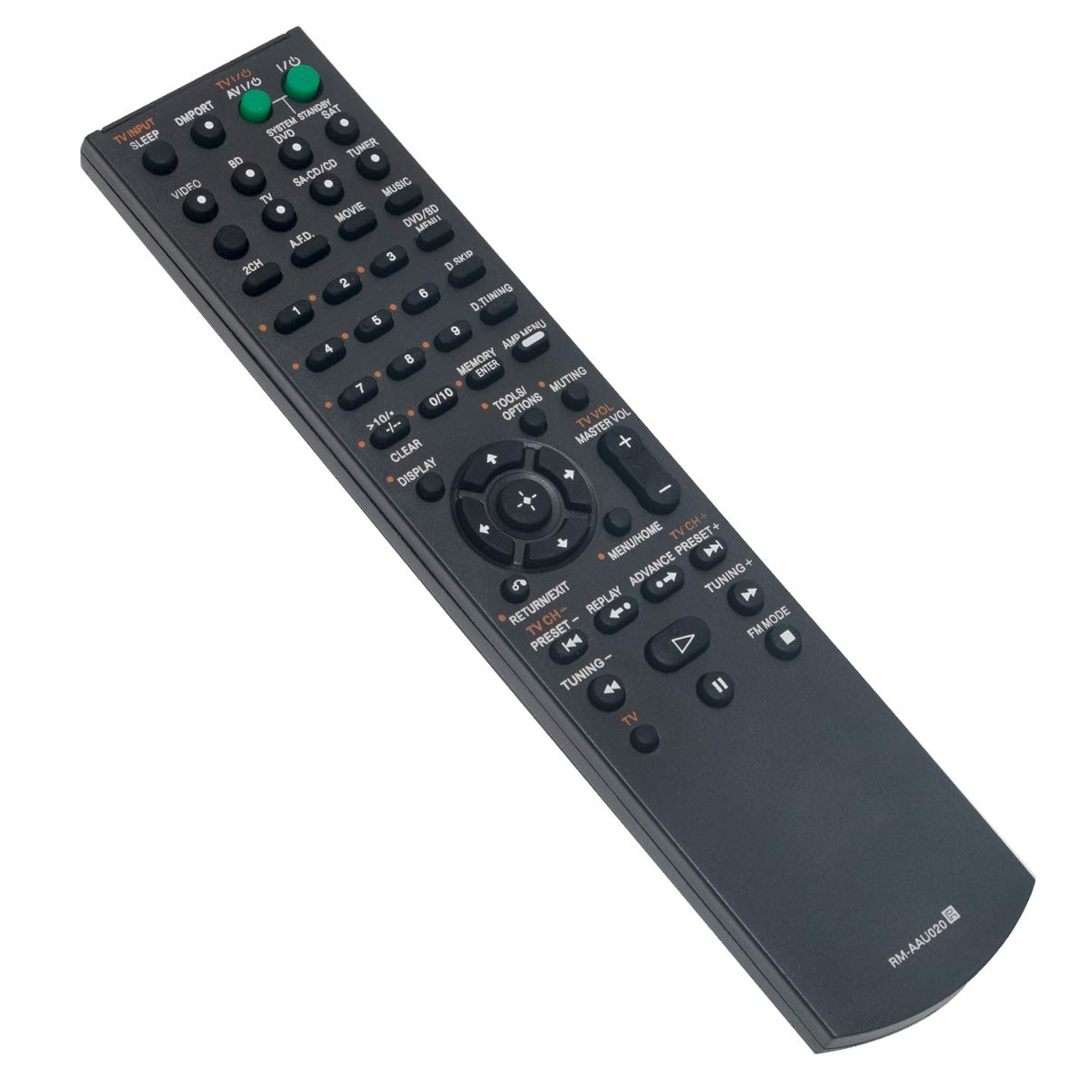 Original Remote Control Replacement for Sony STR-DH500 STR-DG520 Audio Video Receiver - Compatible with STRDH500 STRDG520 - Perfect for Home Theater & Entertainment Systems