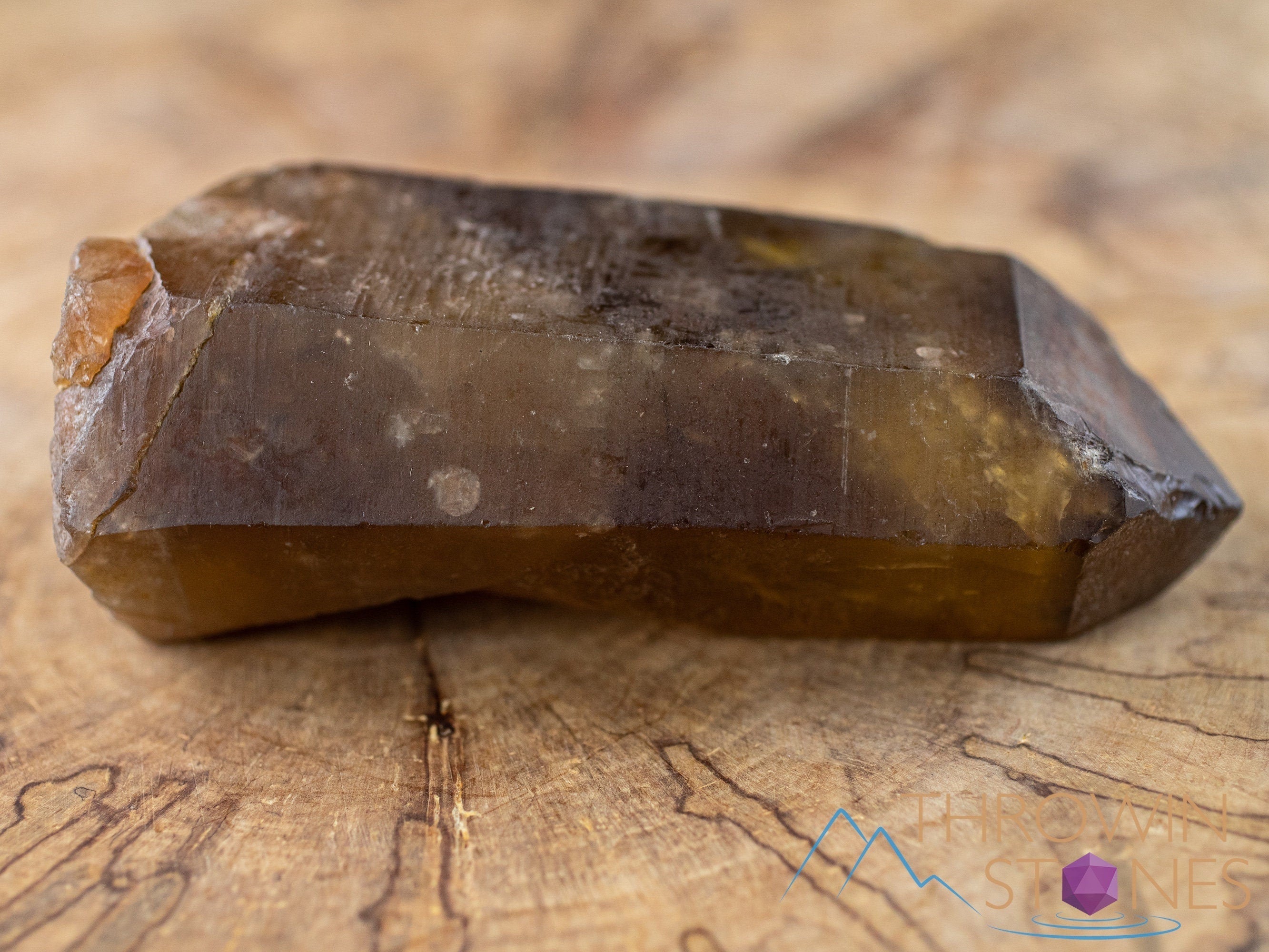 Natural Citrine Raw Crystal Point - Healing Stone, November Birthstone, Home & Office Decor, Feng Shui Crystal for Positive Energy - Perfect for Meditation, Gifts & Spiritual Healing