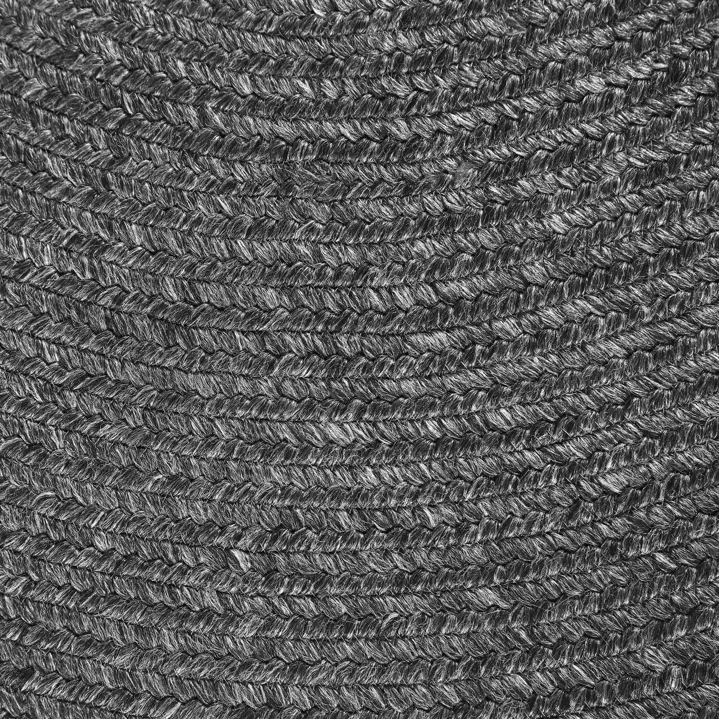 Bohemian Rectangle Indoor Outdoor Rugs - Solid Braided Jute Area Rug for Living Room, Bedroom, Patio & Deck - Non-Slip Eco-Friendly Home Decor